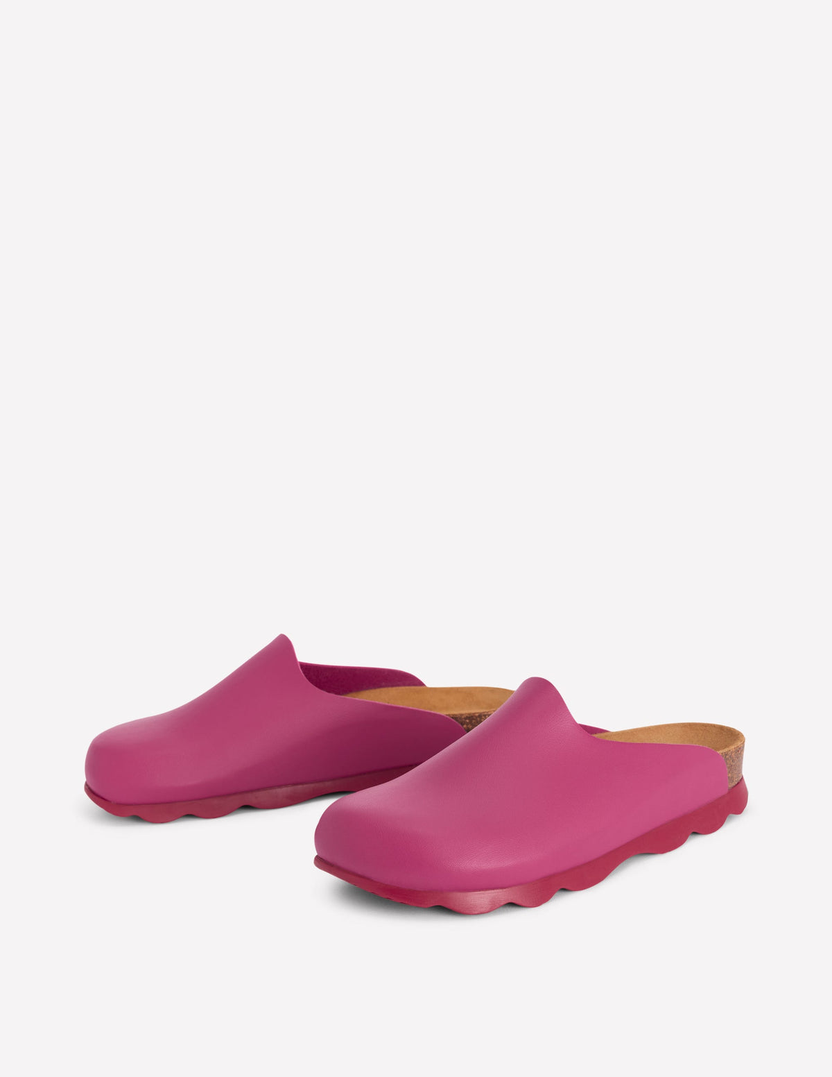 Lyla Colour Block Clogs-Pink/Red - Image 6