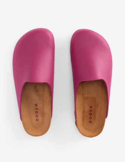 Lyla Colour Block Clogs-Pink/Red-8