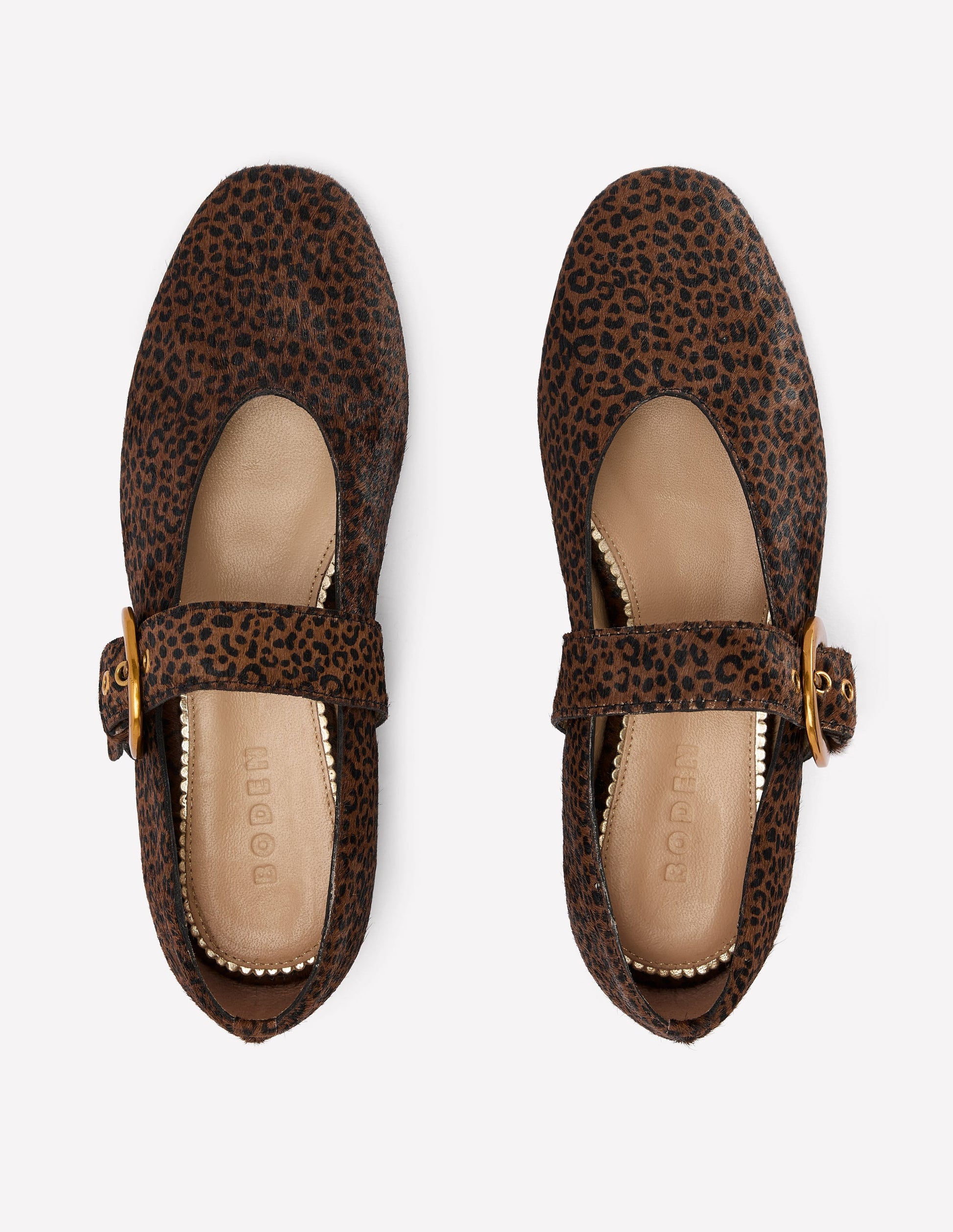 Kylie Flat Buckle Mary Janes-Mini Leopard-6