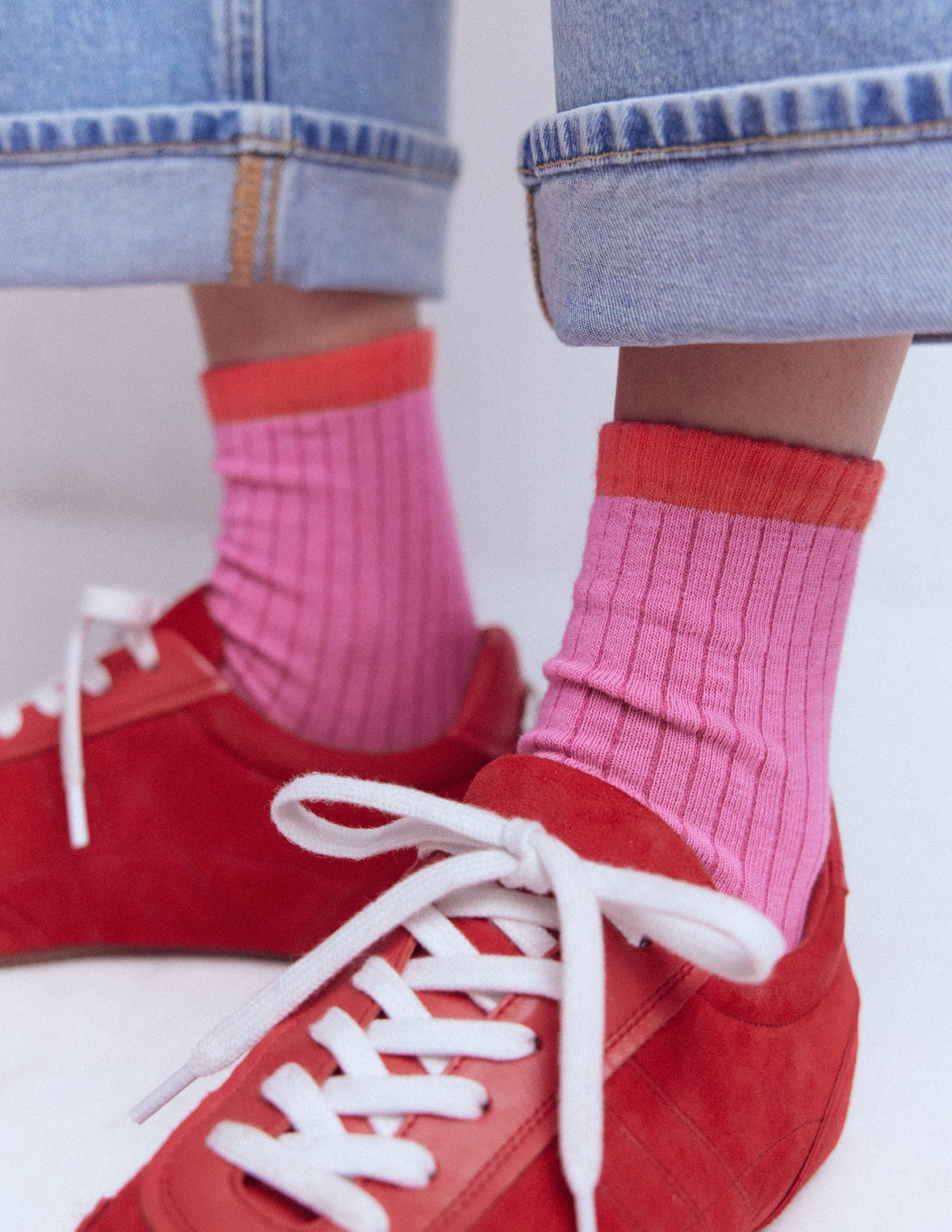 Colourblock Socks-Multi - Image 3