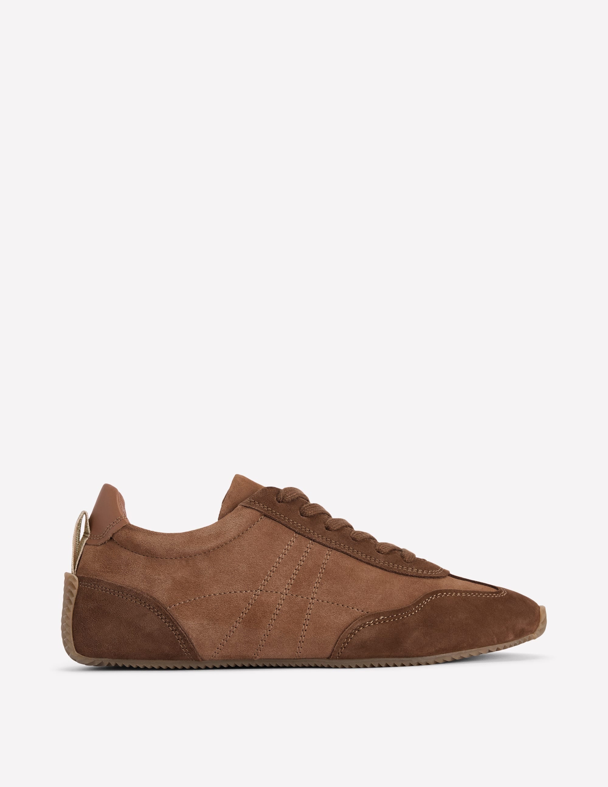 Delphine Slim Sole Trainers-Tan - Image 1