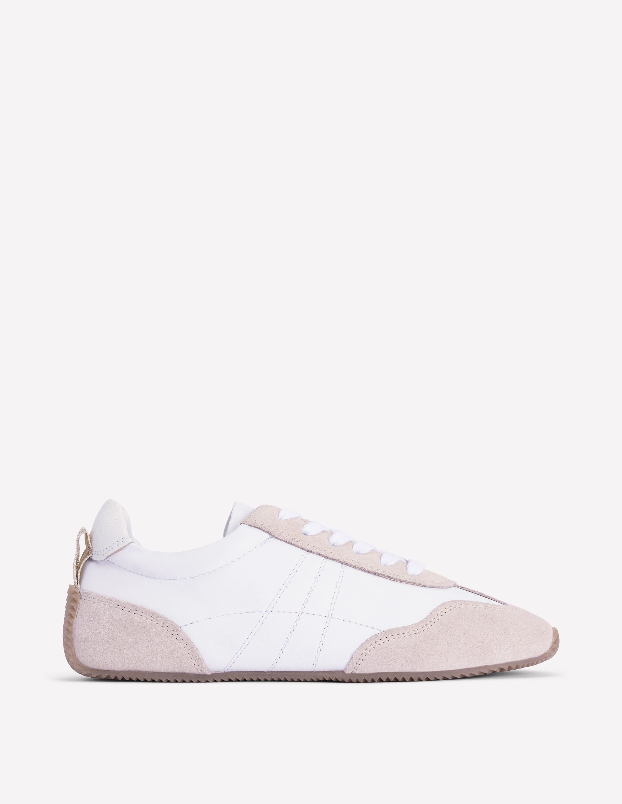 Delphine Slim Sole Trainers-White Mix - Image 1