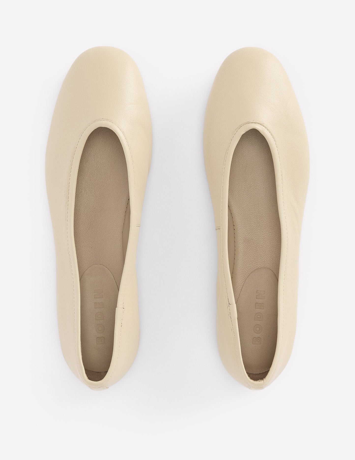 High Cut Ballet Flats-Butter Yellow