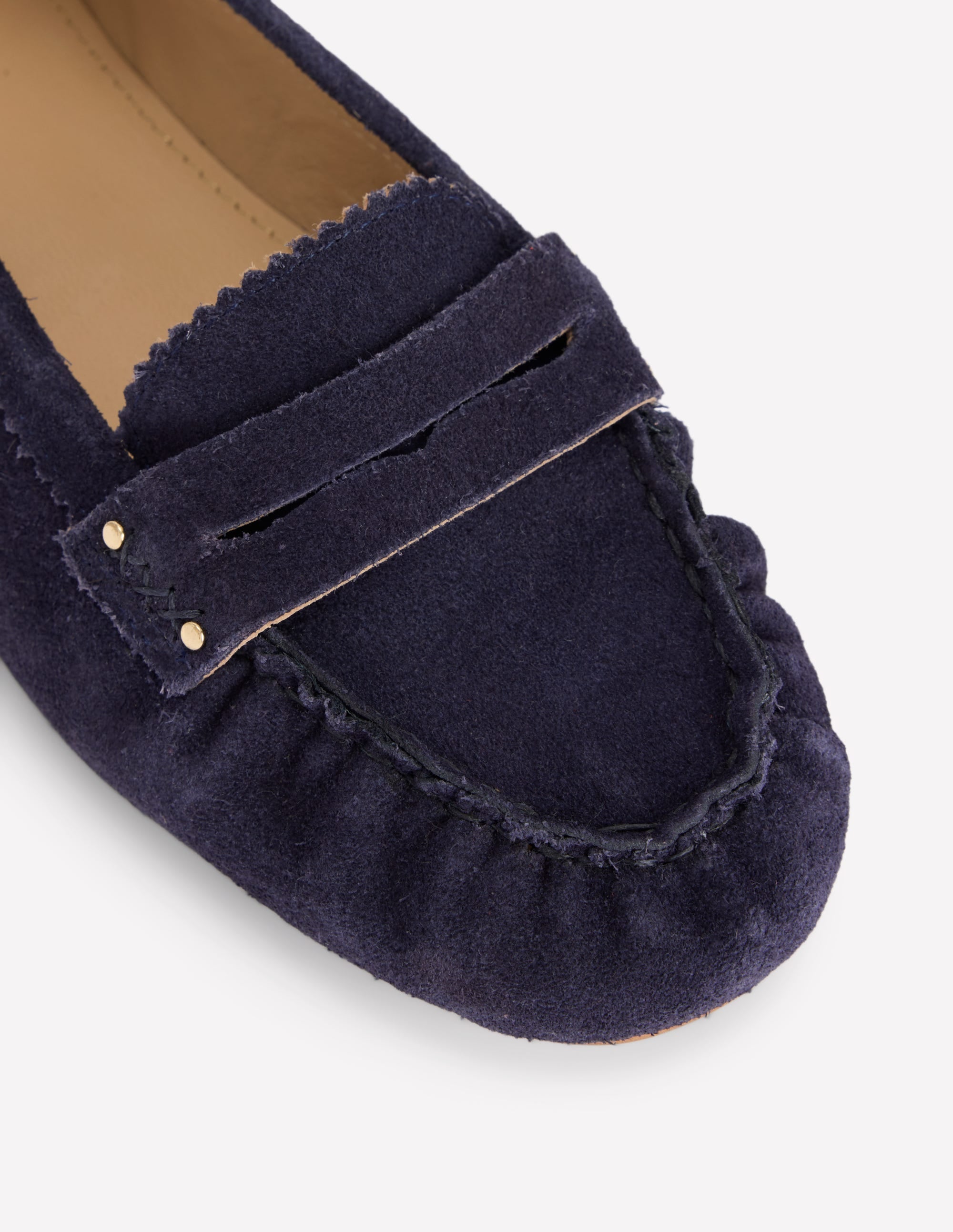 Classic Penny Loafers-Dark Navy - Image 4