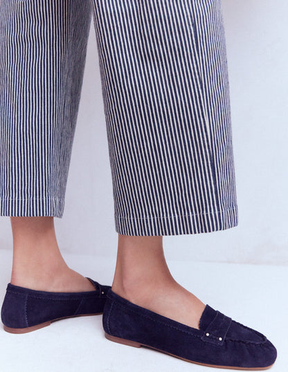 Classic Penny Loafers-Dark Navy-2