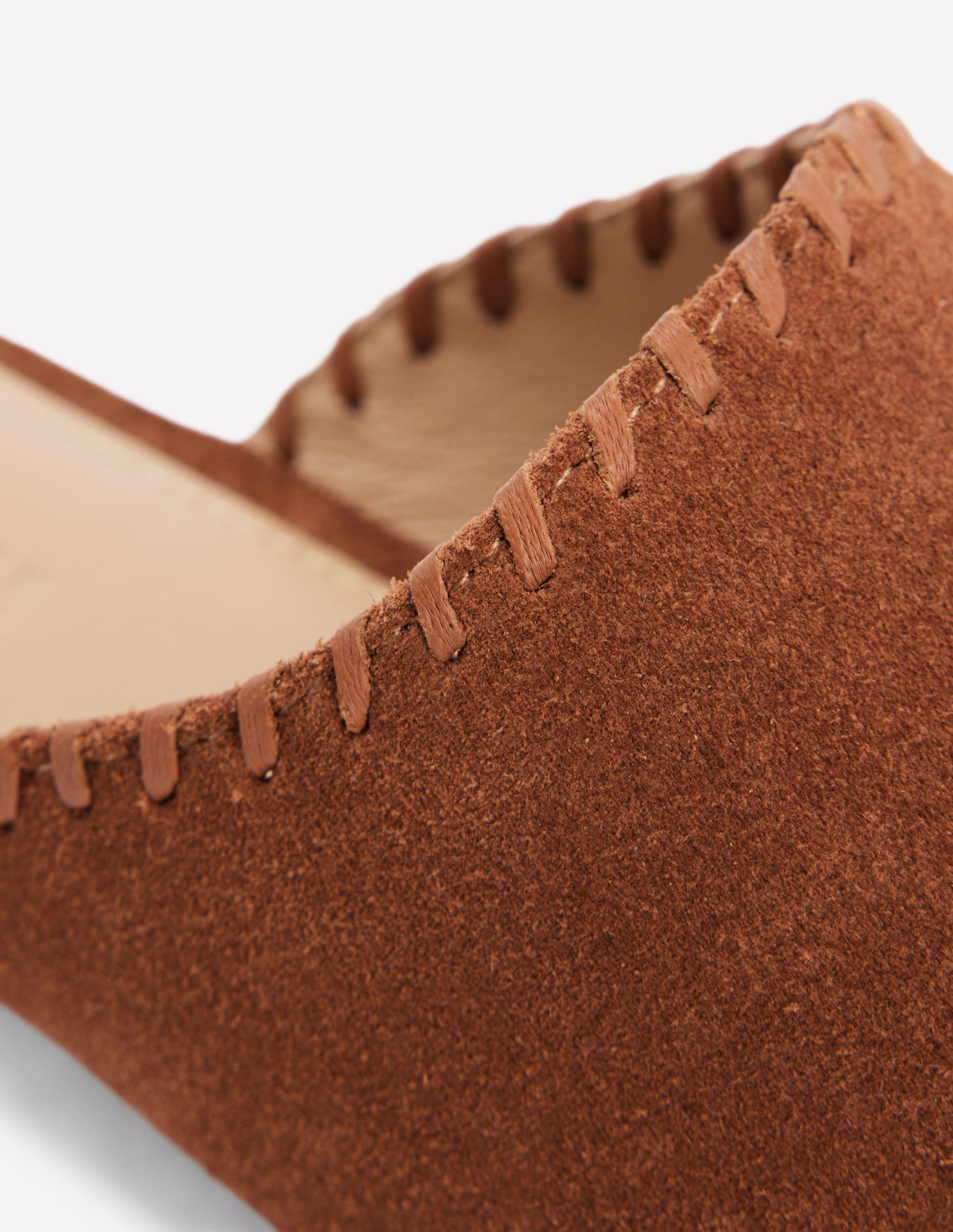 Mule Slipper Loafer-Tan Suede-4