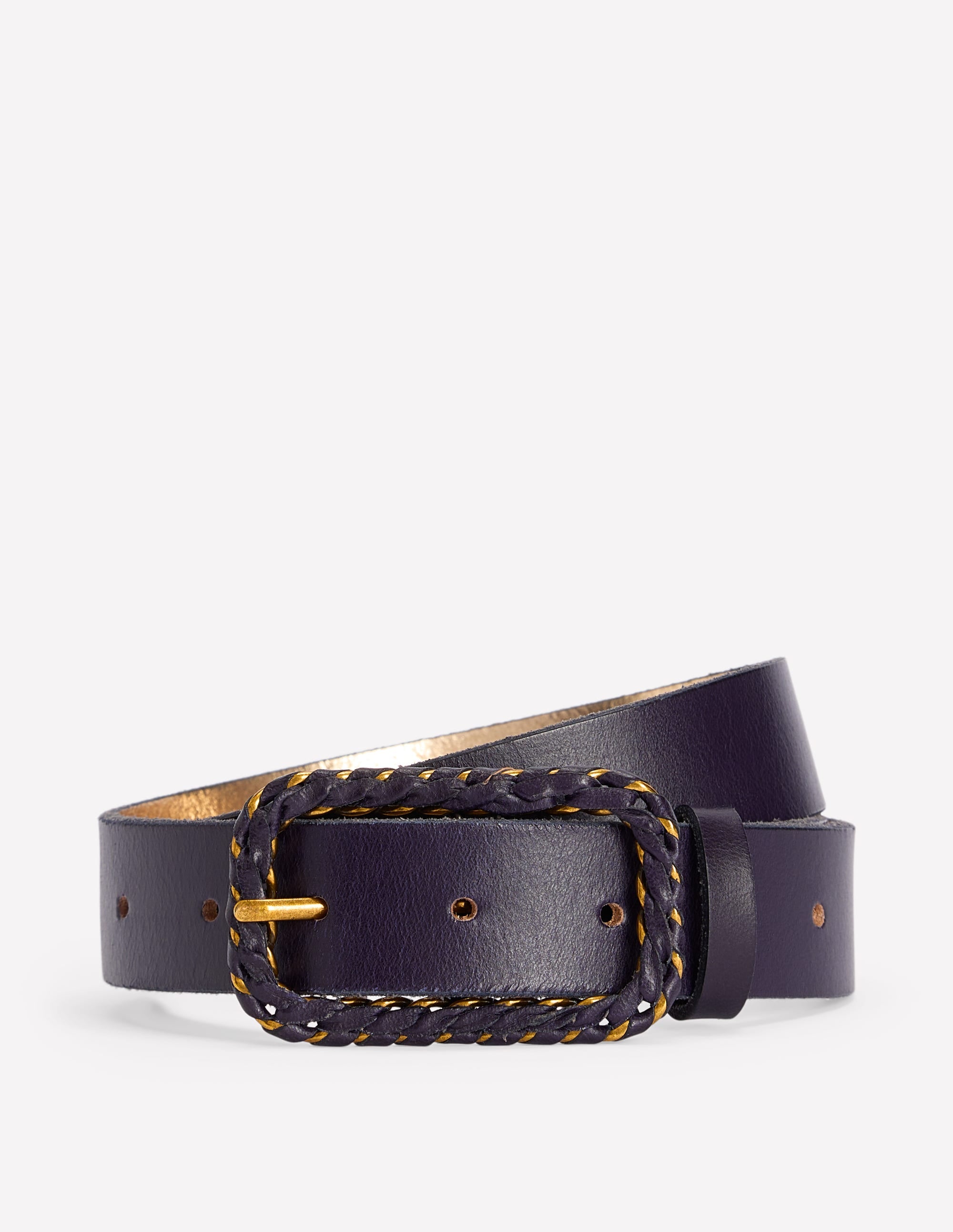 Plait Hardware Belt-Navy - Image 1