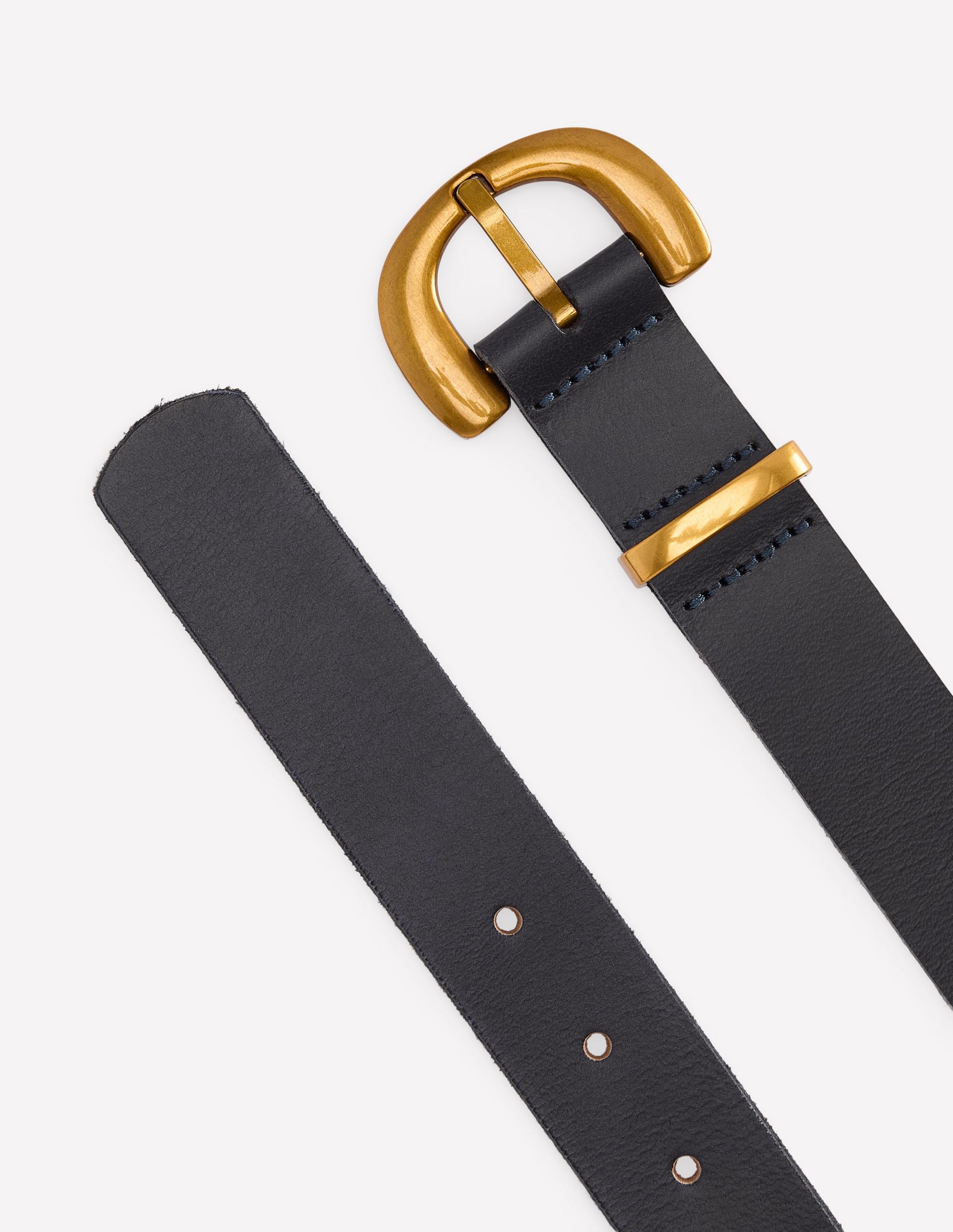 Chunky Hardware Belt-Navy-3