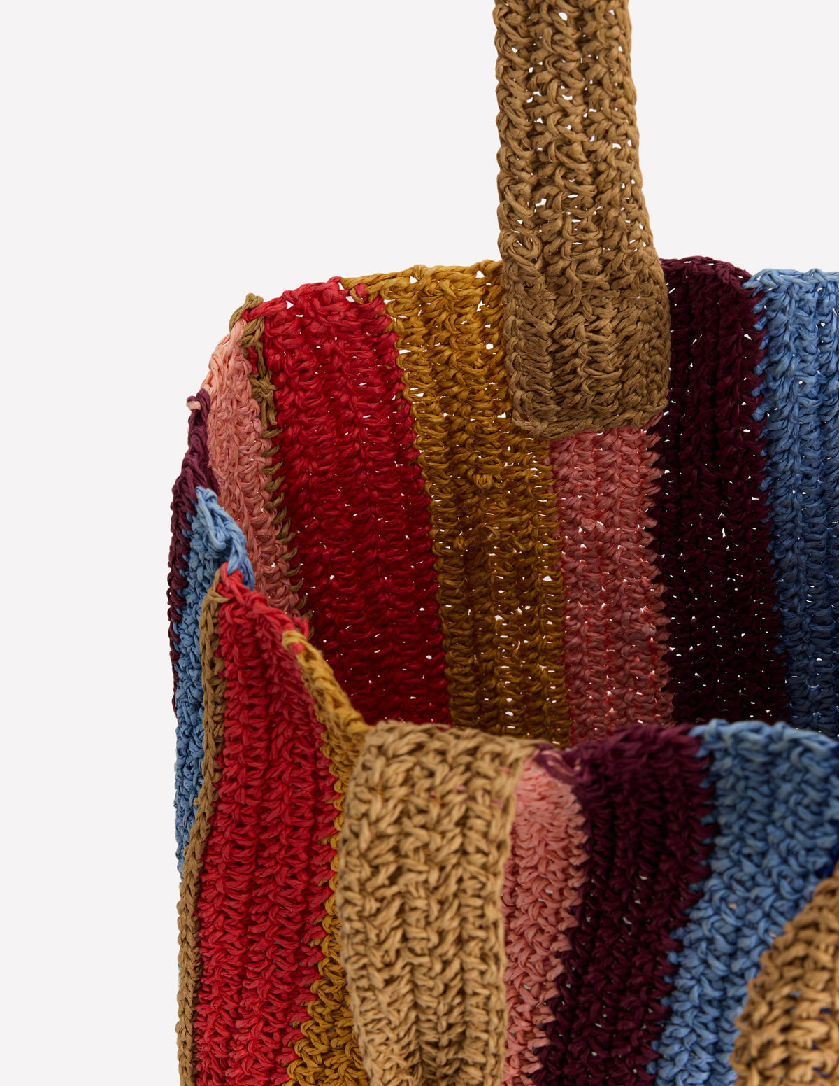 Shopper Tote-Multi Stripe - Image 4