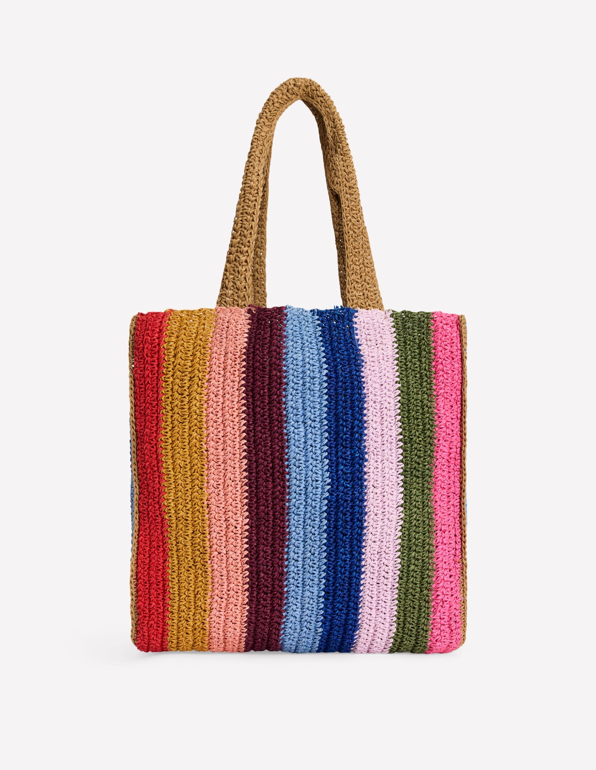 Shopper Tote-Multi Stripe - Image 1