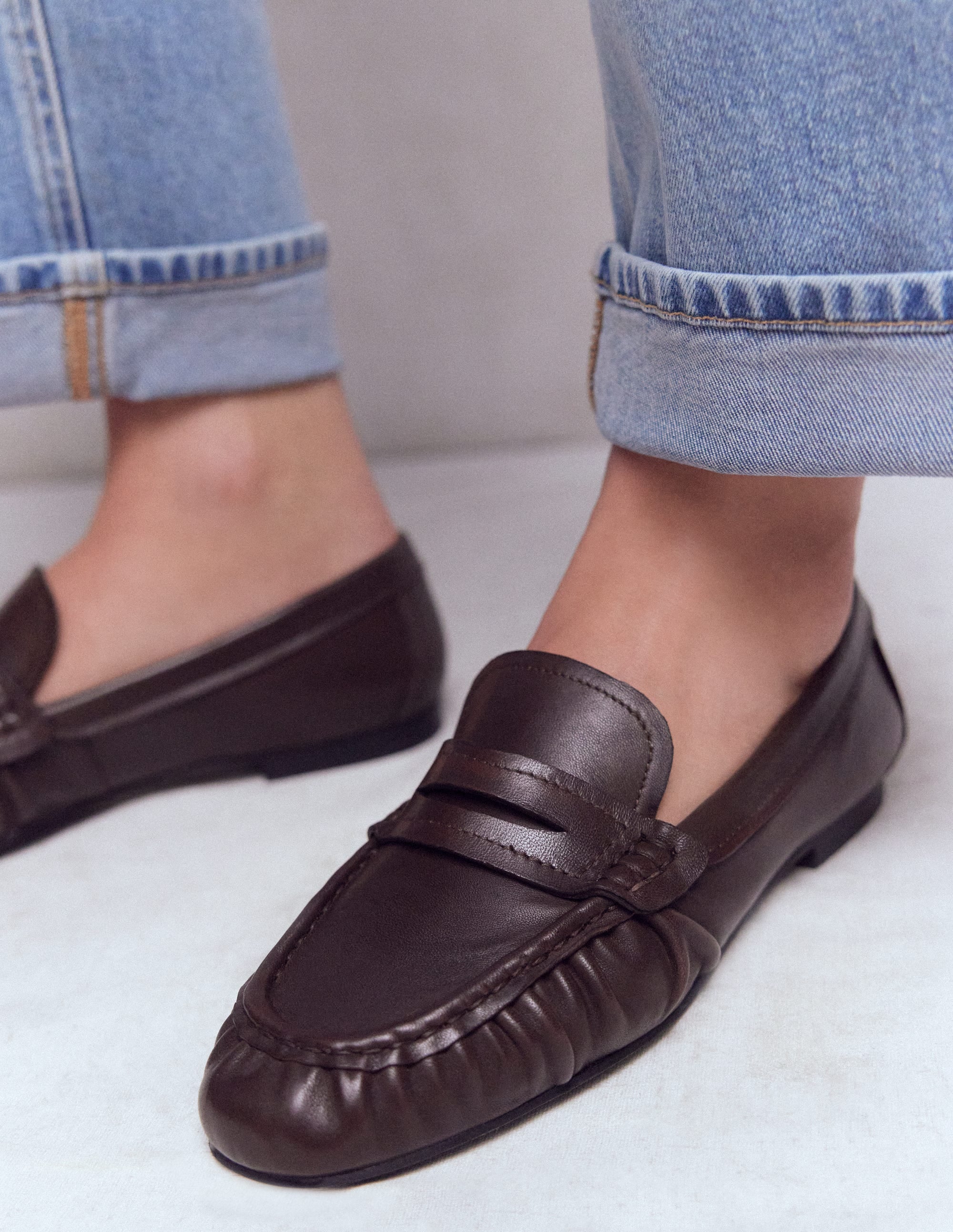 Super Soft Flexi Loafer-Bitter Chocolate | Boden USA