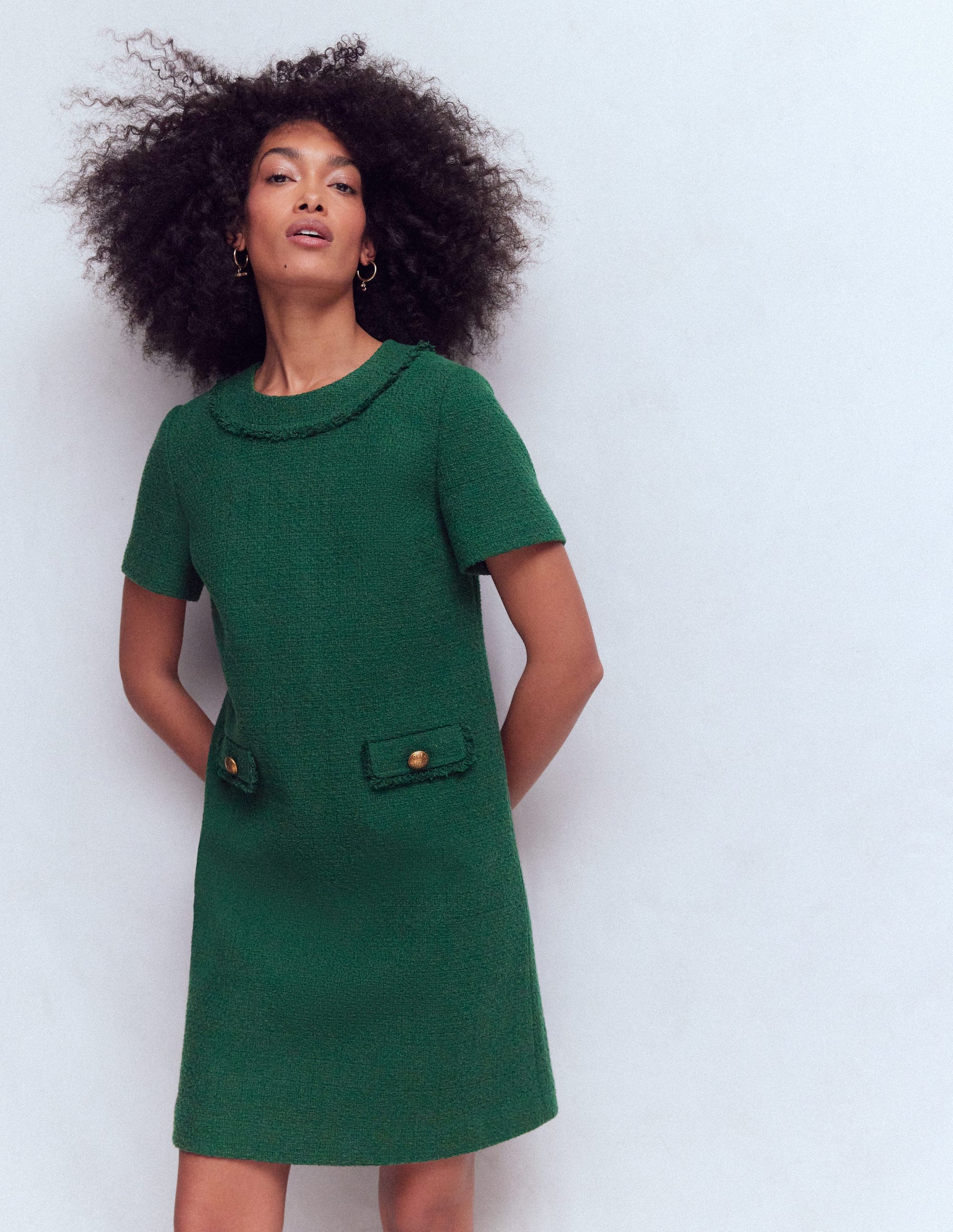 cotton on shift dress Organic Cotton Steel Shift Dress