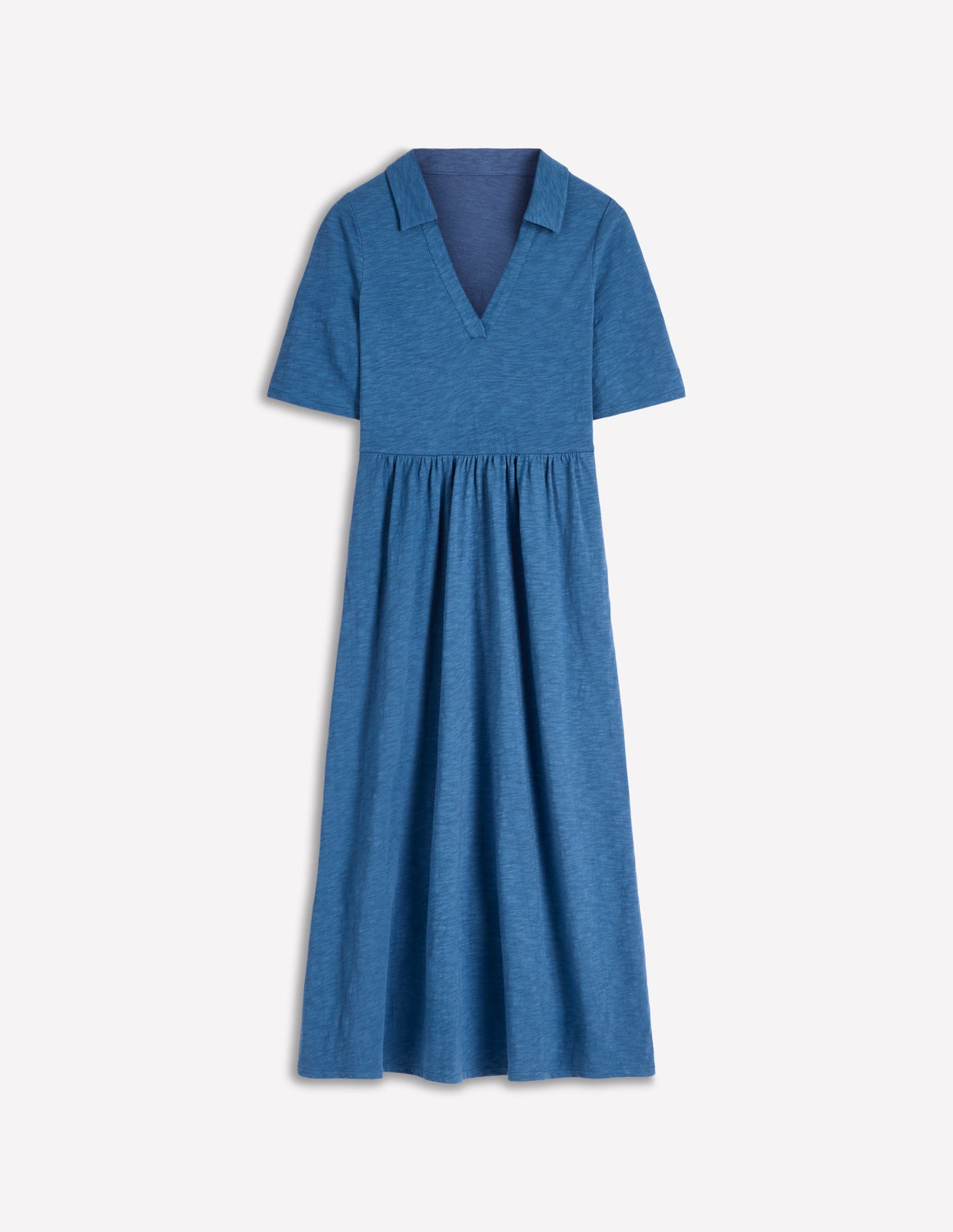Aria Collared Jersey Dress