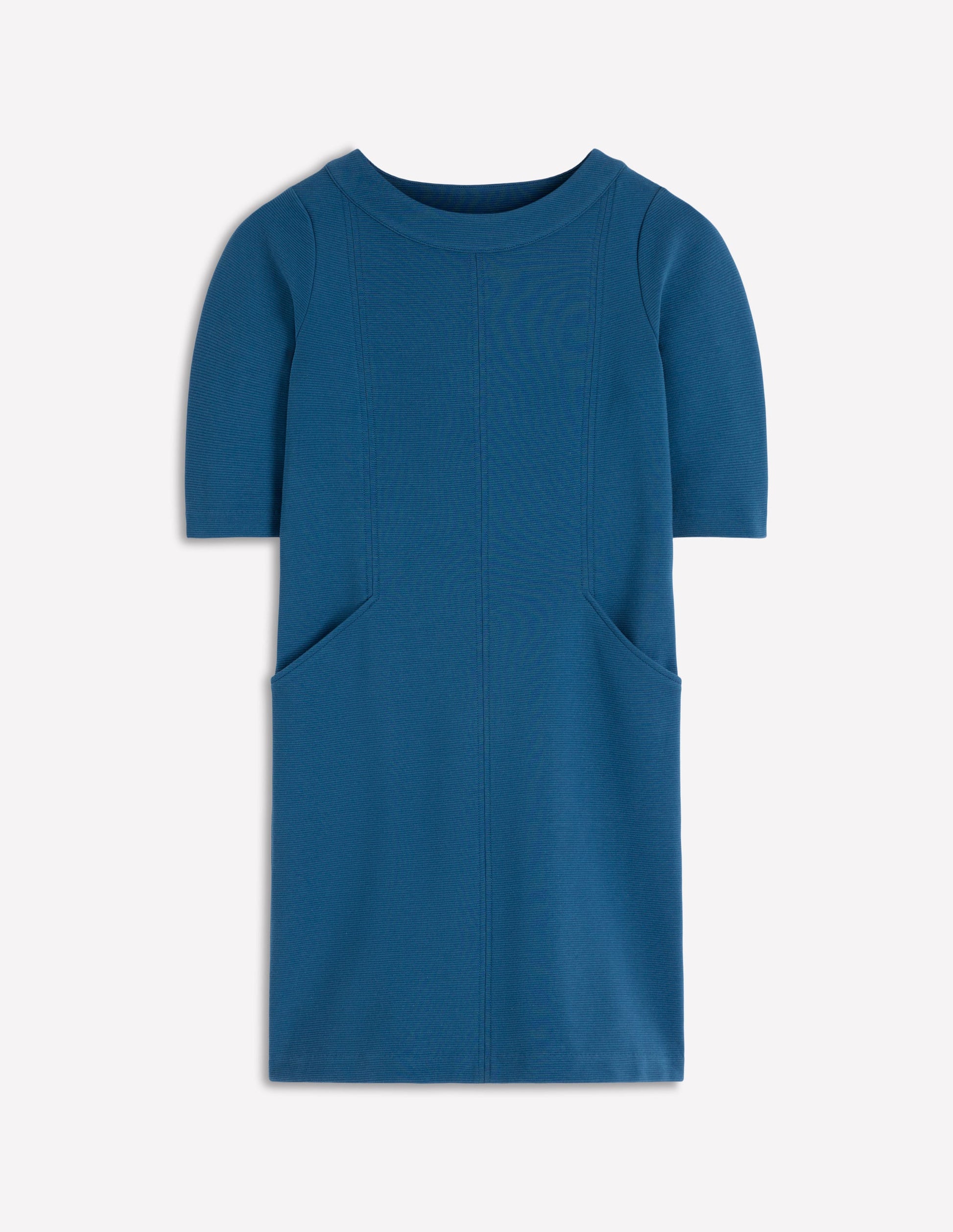 Nessa Ottoman Shift Dress-Tourmaline Blue-5