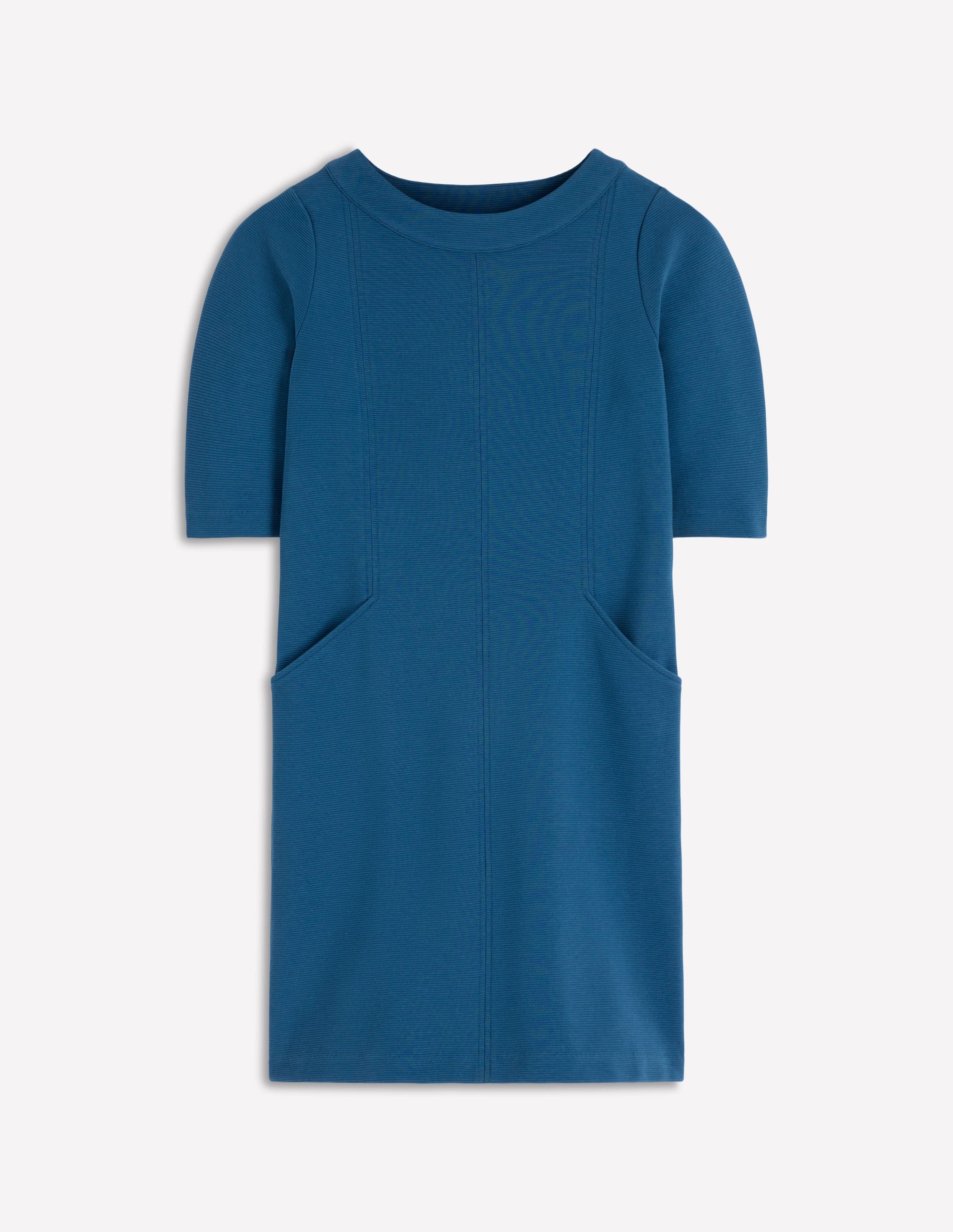 Nessa Ottoman Shift Dress - Tourmaline Blue | Boden USA