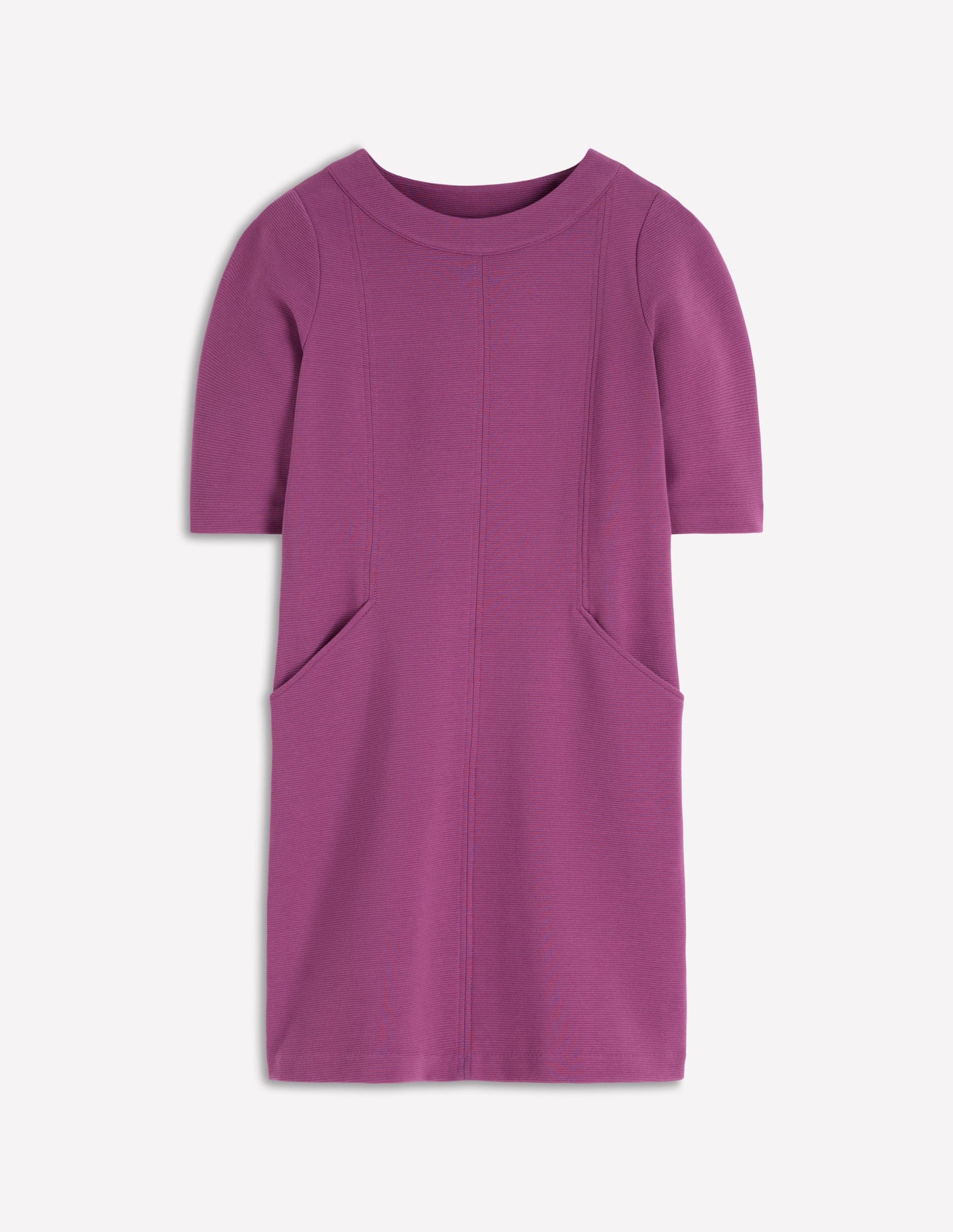 Nessa Ottoman Shift Dress-Damson