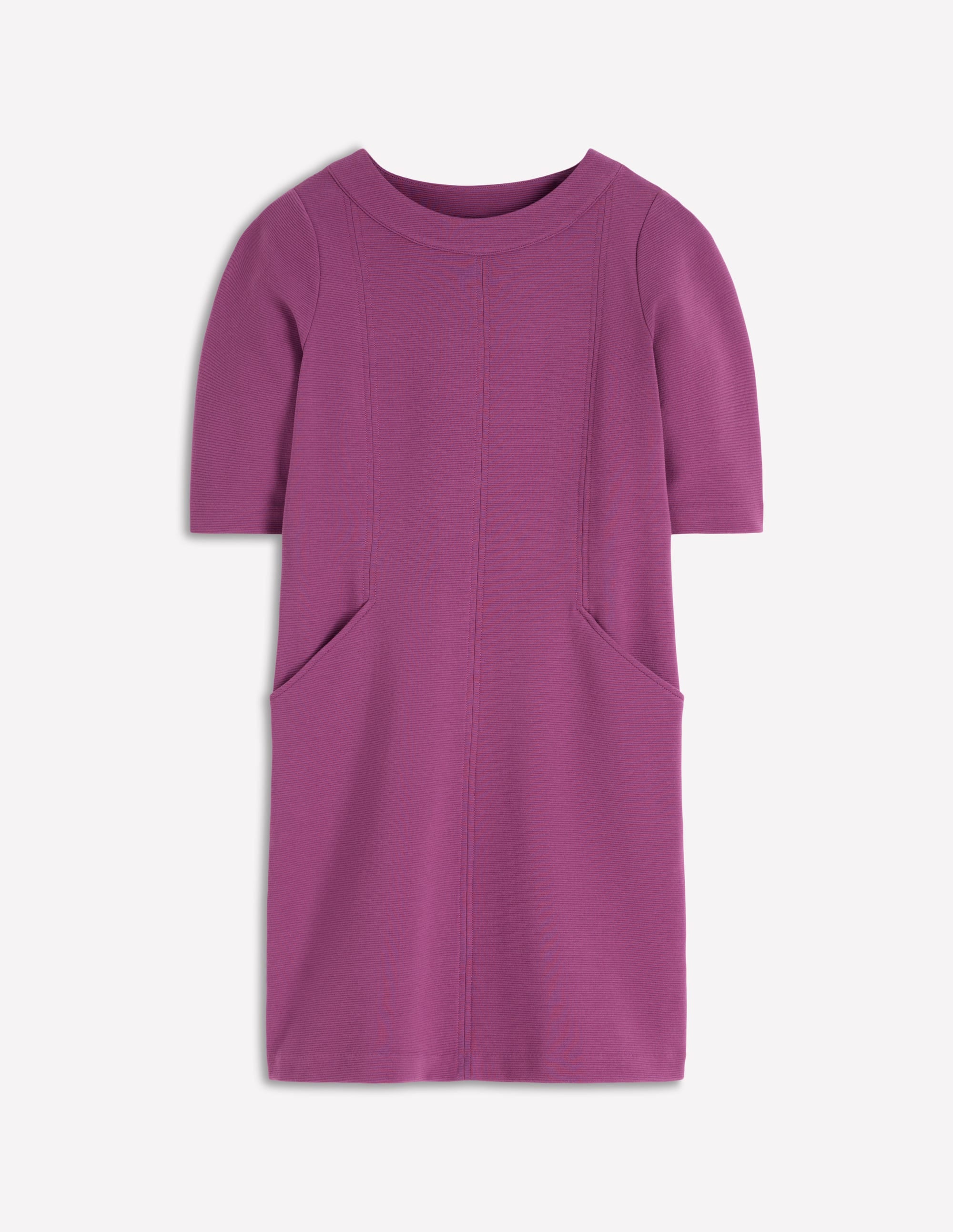 Nessa Ottoman Shift Dress-Damson - Image 5