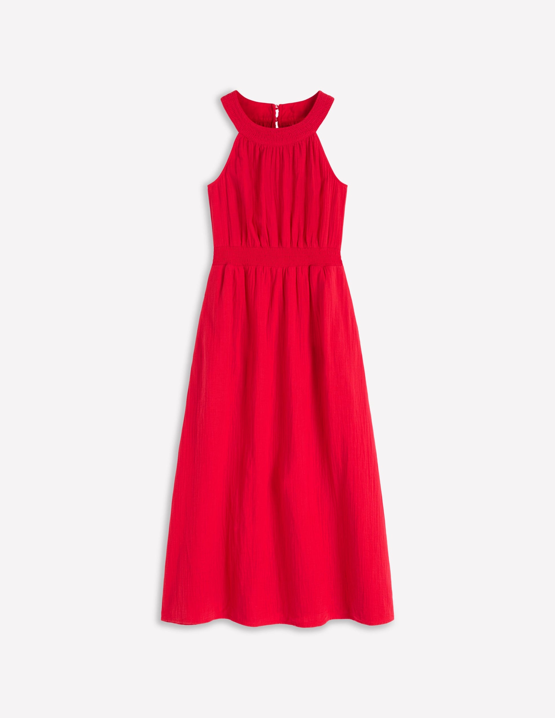 Boden Women's Daphne Double Cloth Dress in Red | Size 12 Boden Women's Daphne Double Cloth Dress in Red | Size 12