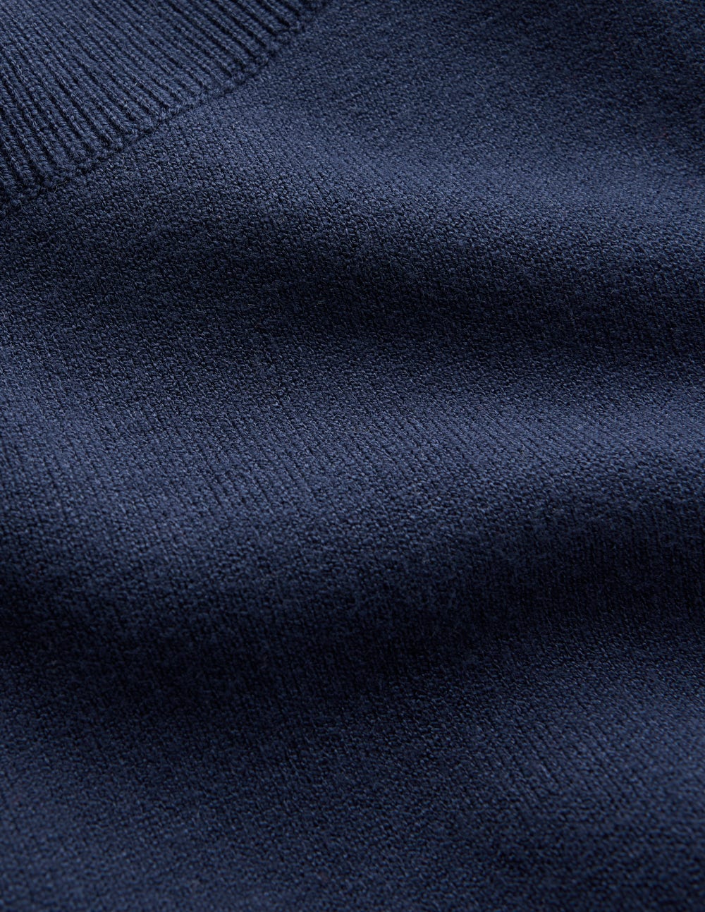 Tiana Tie Front Knitted Dress-Navy - Image 7