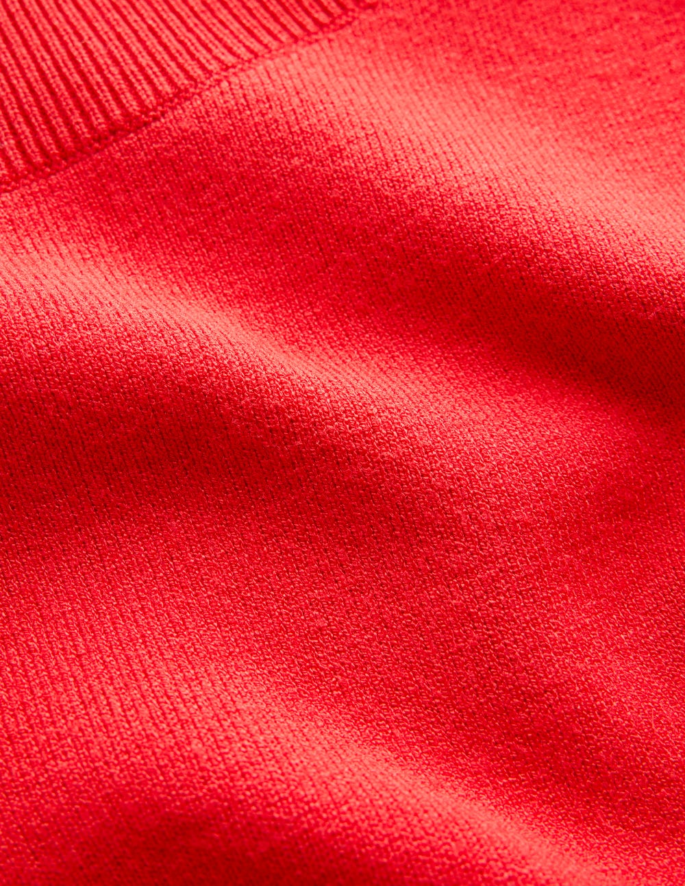 Tiana Tie Front Knitted Dress-Merida Red-6