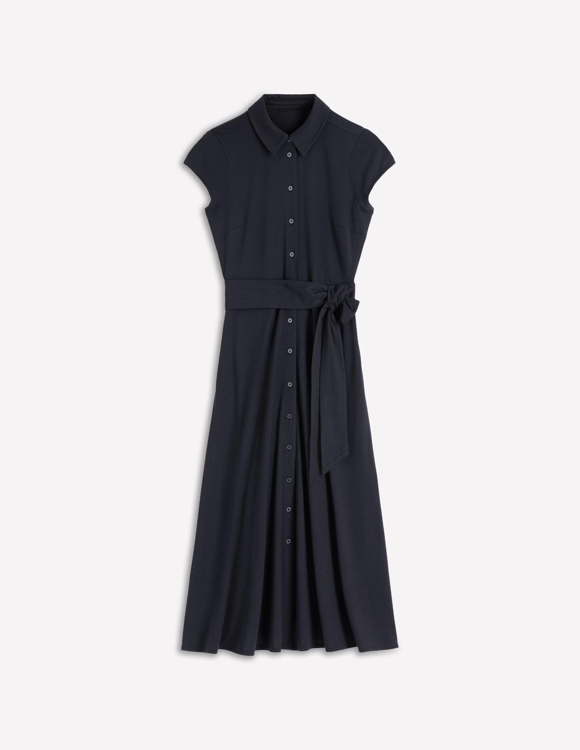Marcia Jersey Shirt Dress-Navy | Boden USA Marcia Jersey Shirt Dress-Navy | Boden USA