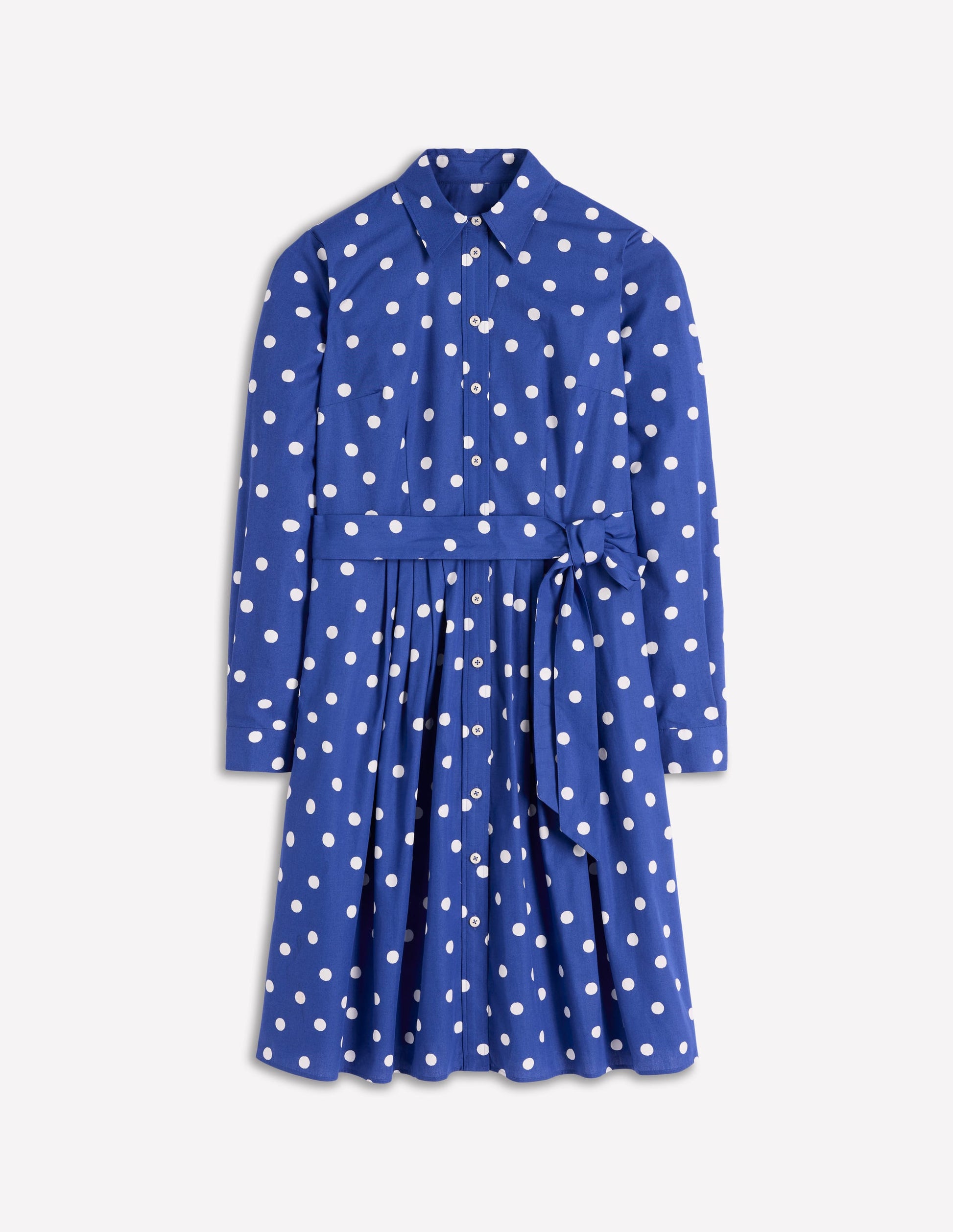 Boden Women's Alexa Long Sleeve Short Dress in Blue | Size 10 Boden Women's Alexa Long Sleeve Short Dress in Blue | Size 10