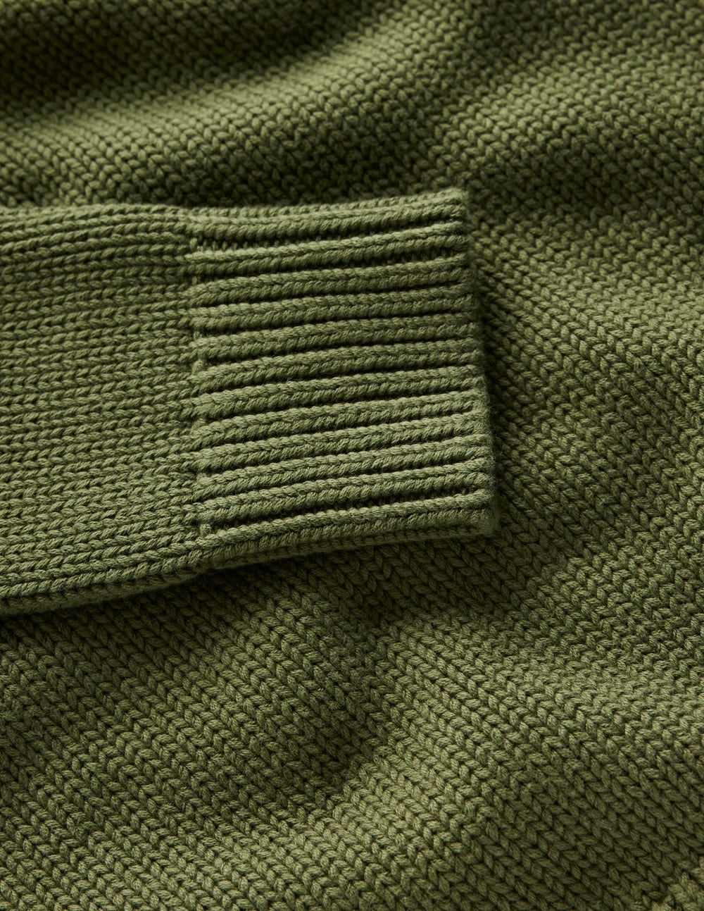 Lucy Oversized Cotton Jumper-Promenade Green - Image 7