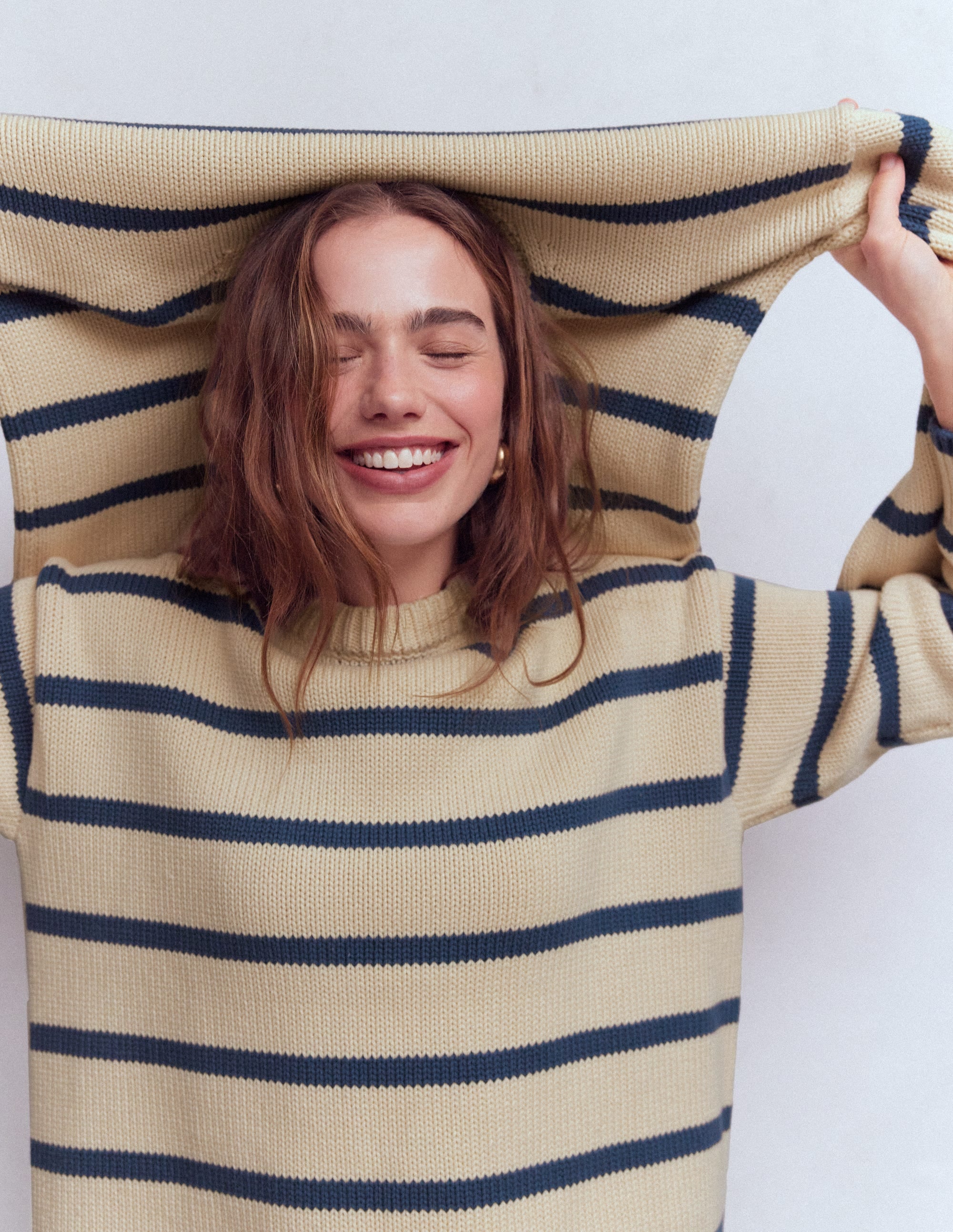 Lucy Oversized Cotton Jumper
