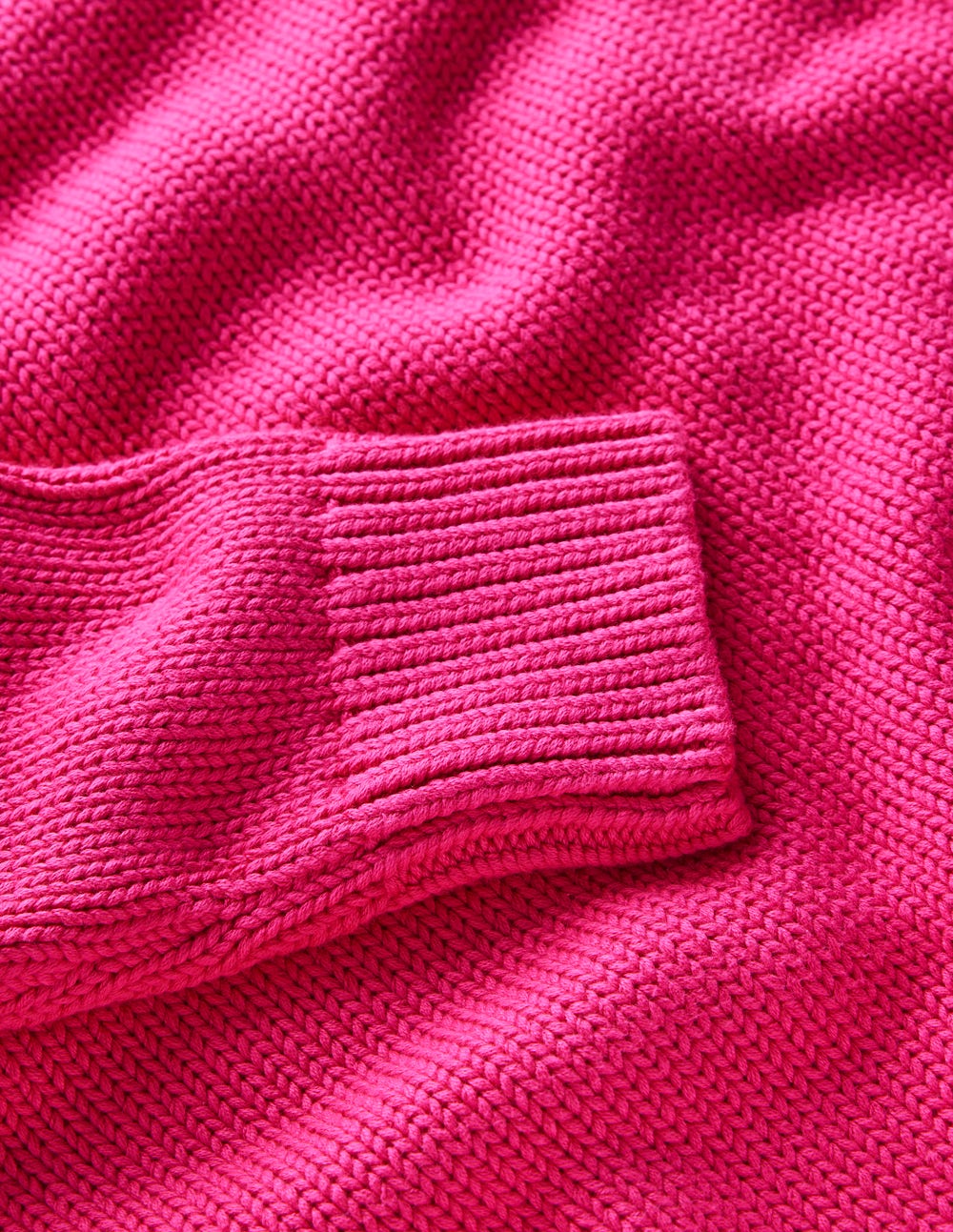 Lucy Oversized Cotton Jumper-Pink Peony - Image 7