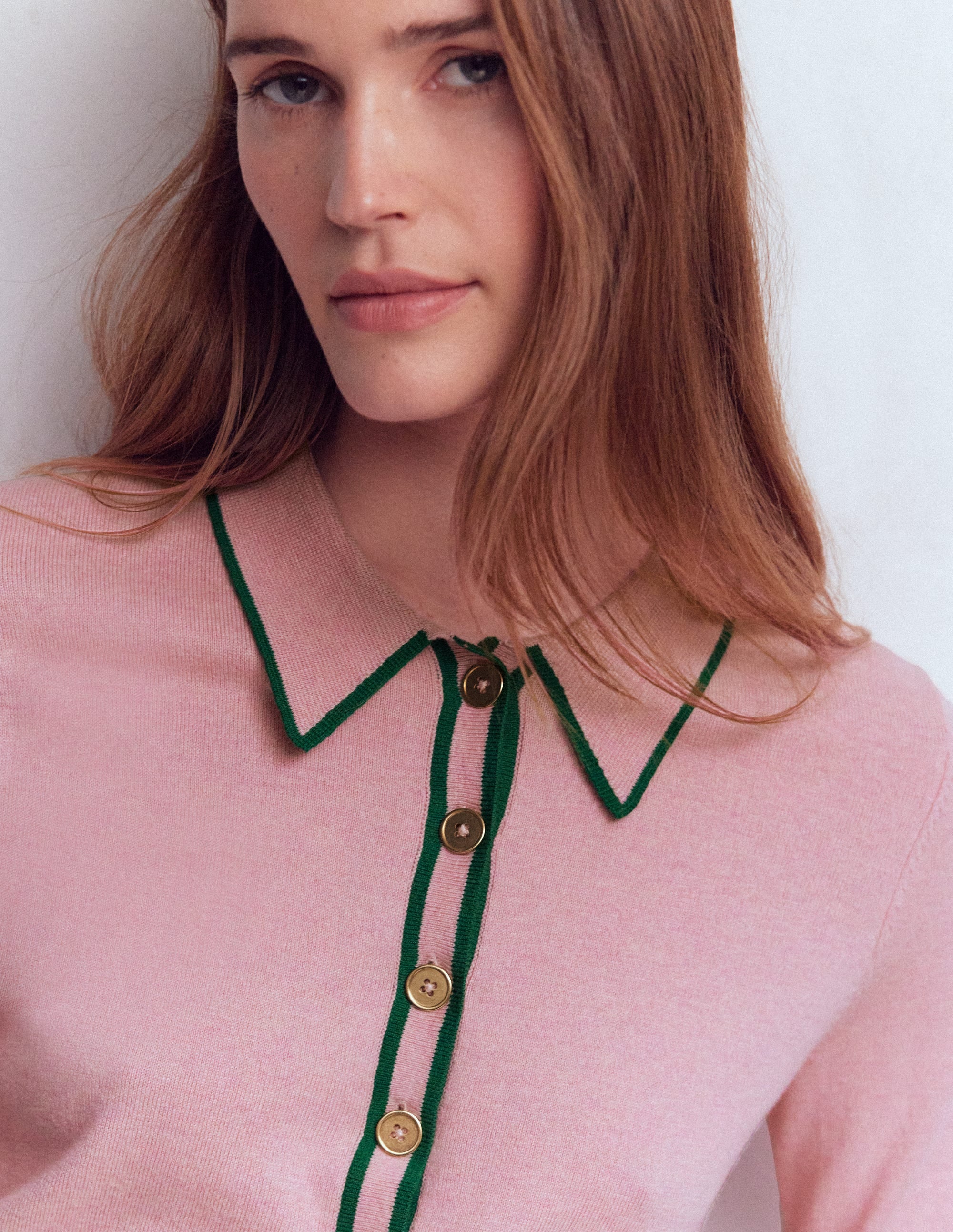 Liz Henley Sweater-Lilac - Image 2