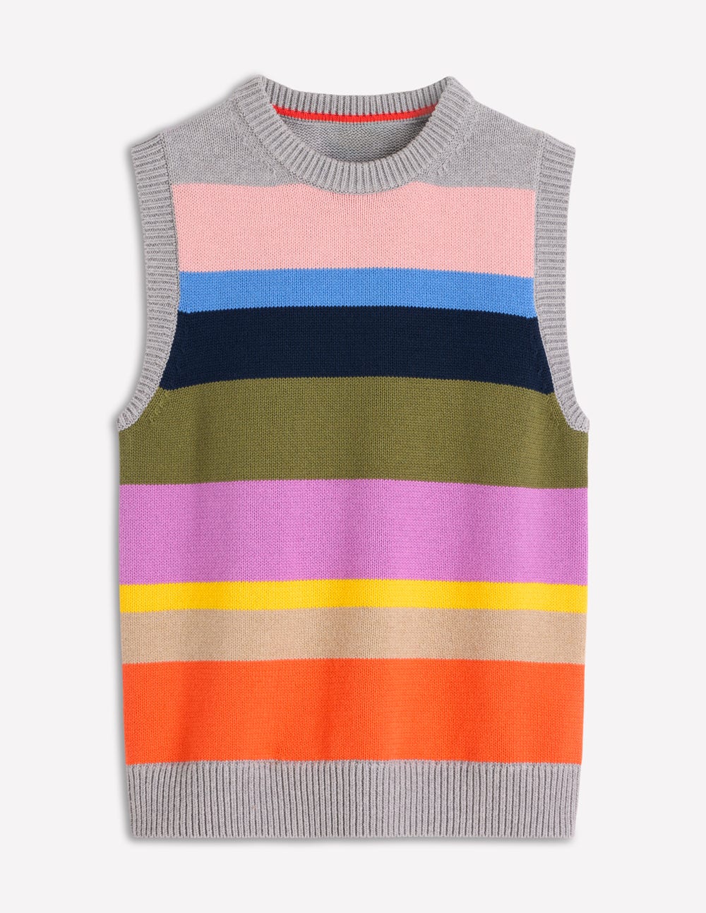 Lucy Cotton Vest-Multi, Rainbow - Image 6
