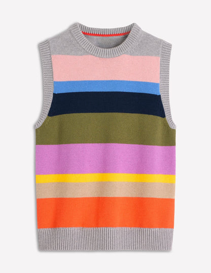 Lucy Cotton Vest-Multi, Rainbow-6