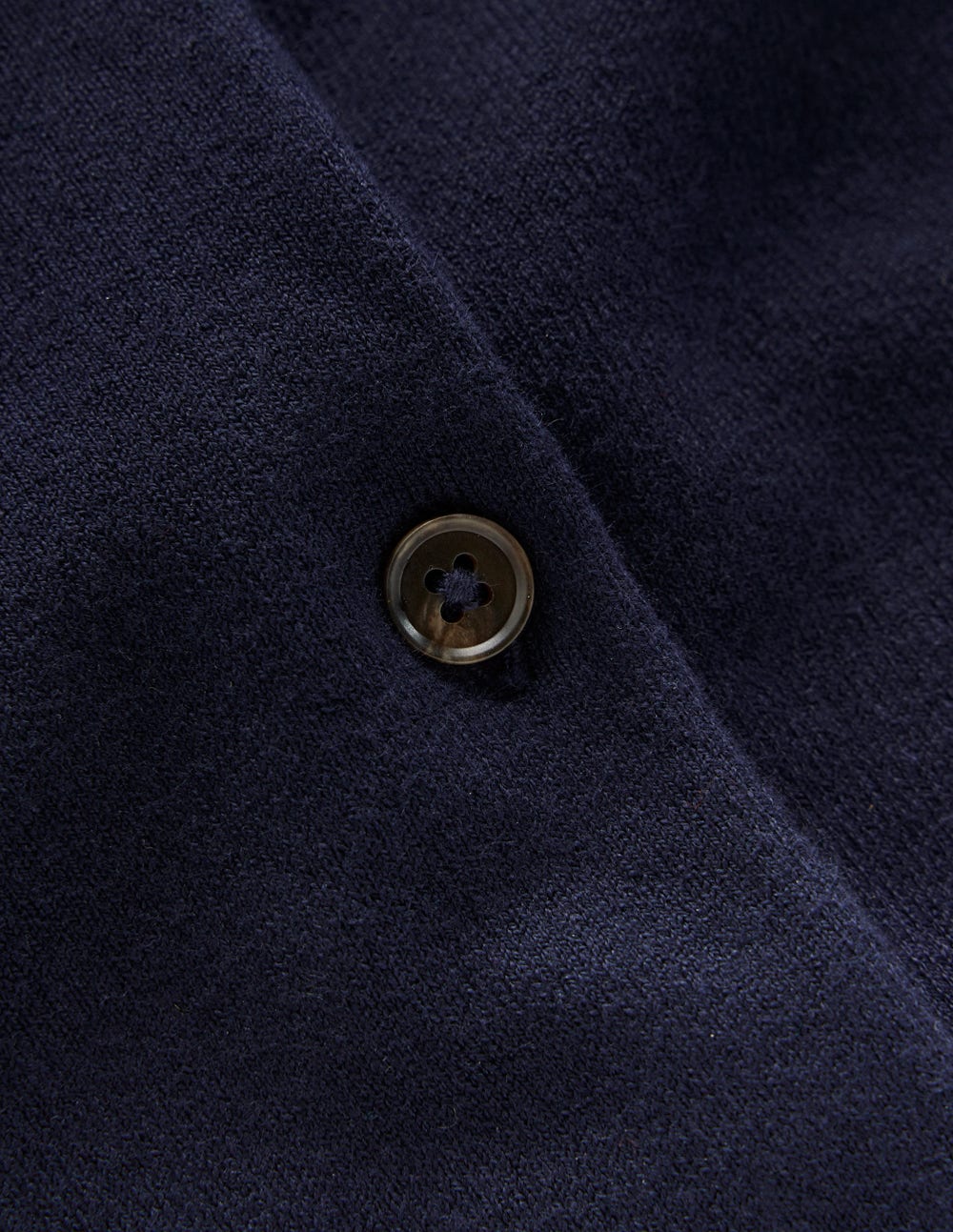 Emilia Cotton Cropped Cardigan-Navy-7