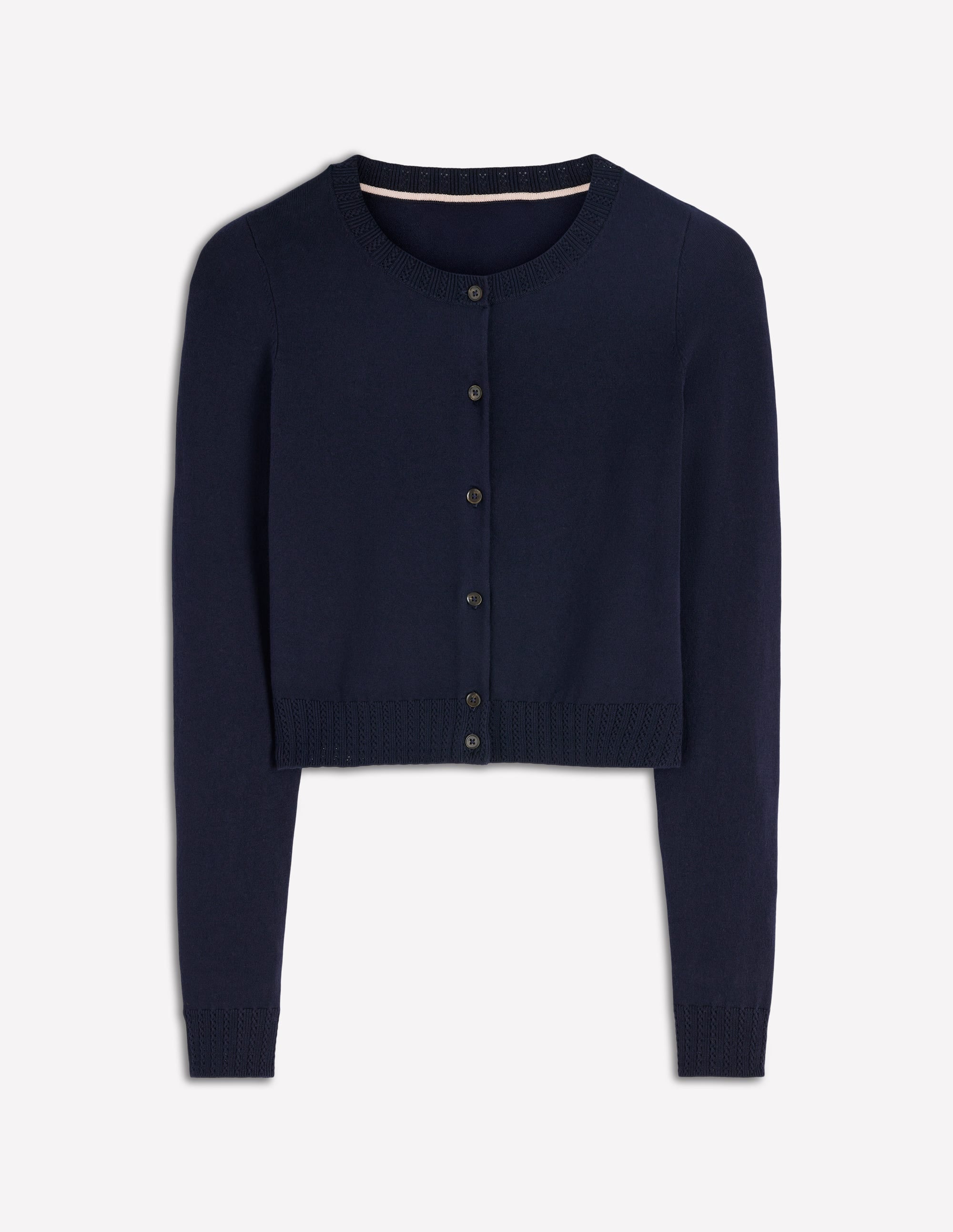 Bibiy BRUSH CARDIGAN カーディガン ネイビー Bibiy. BRUSH CARDIGAN - メルカリ