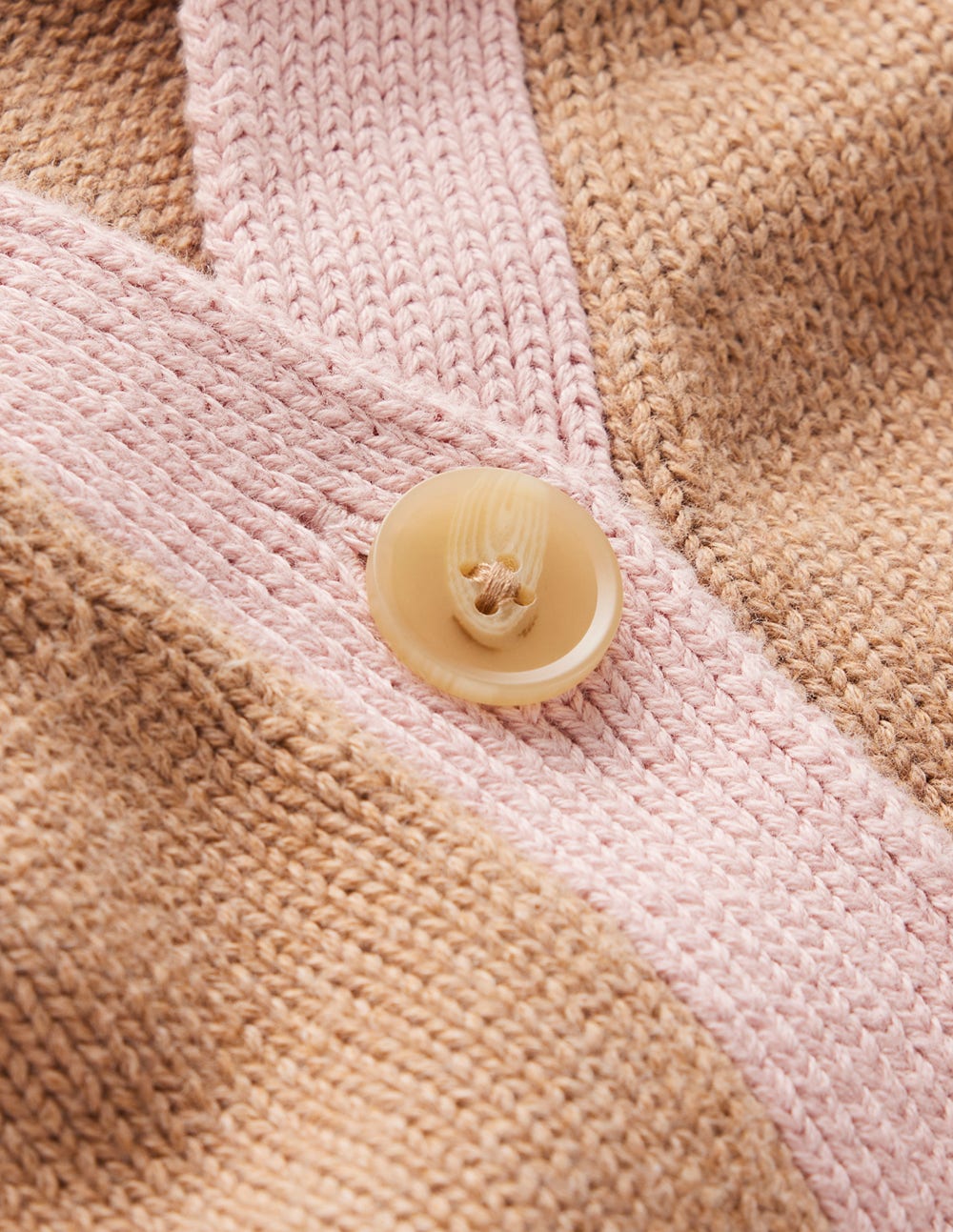 Lucy Relaxed Cotton Cardigan-Camel Melange | Boden USA