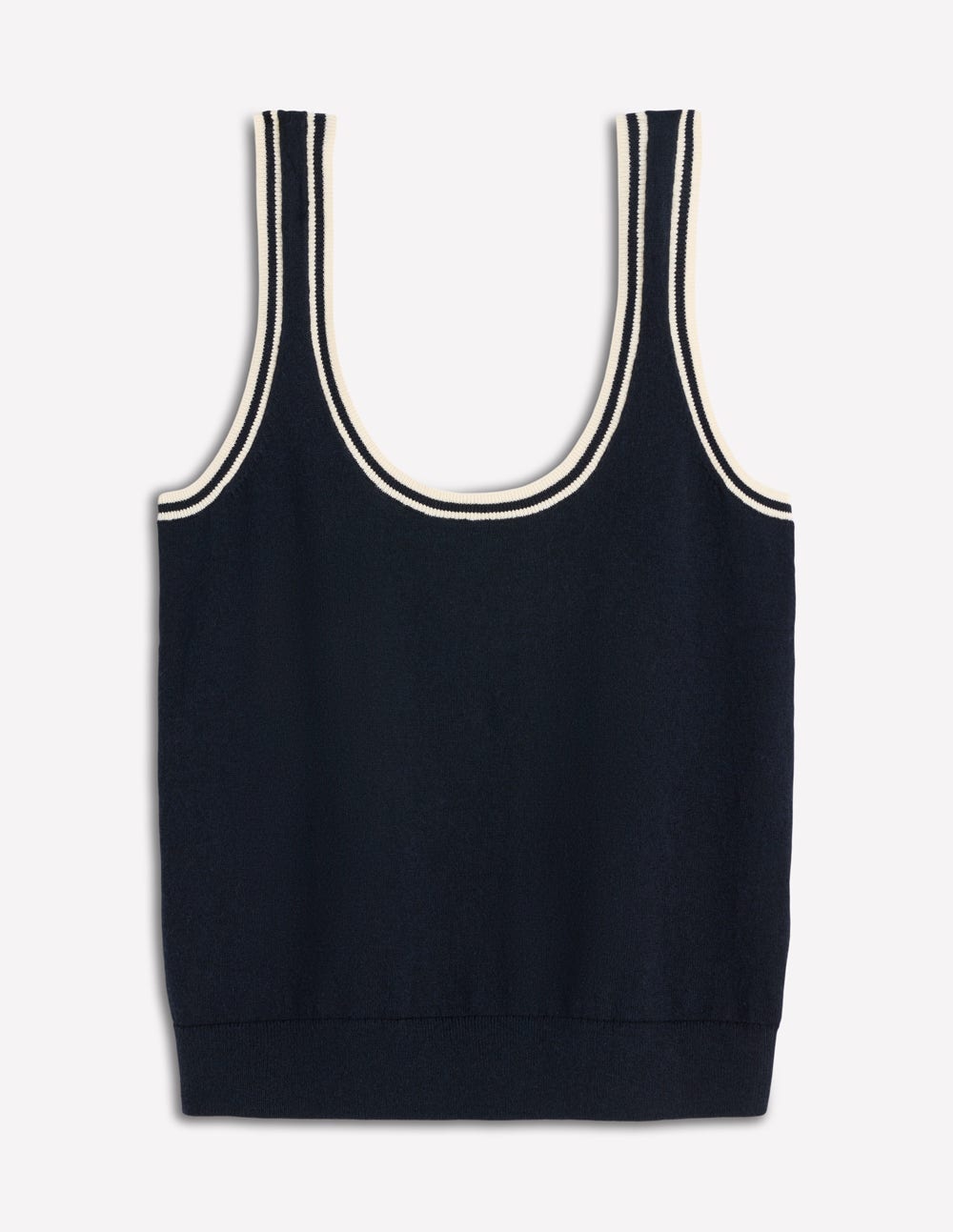 Liz Knitted Tank-Navy - Image 6