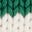 Lucy Chunky Cotton Sweater-Ivory and Jewel Green Stripe