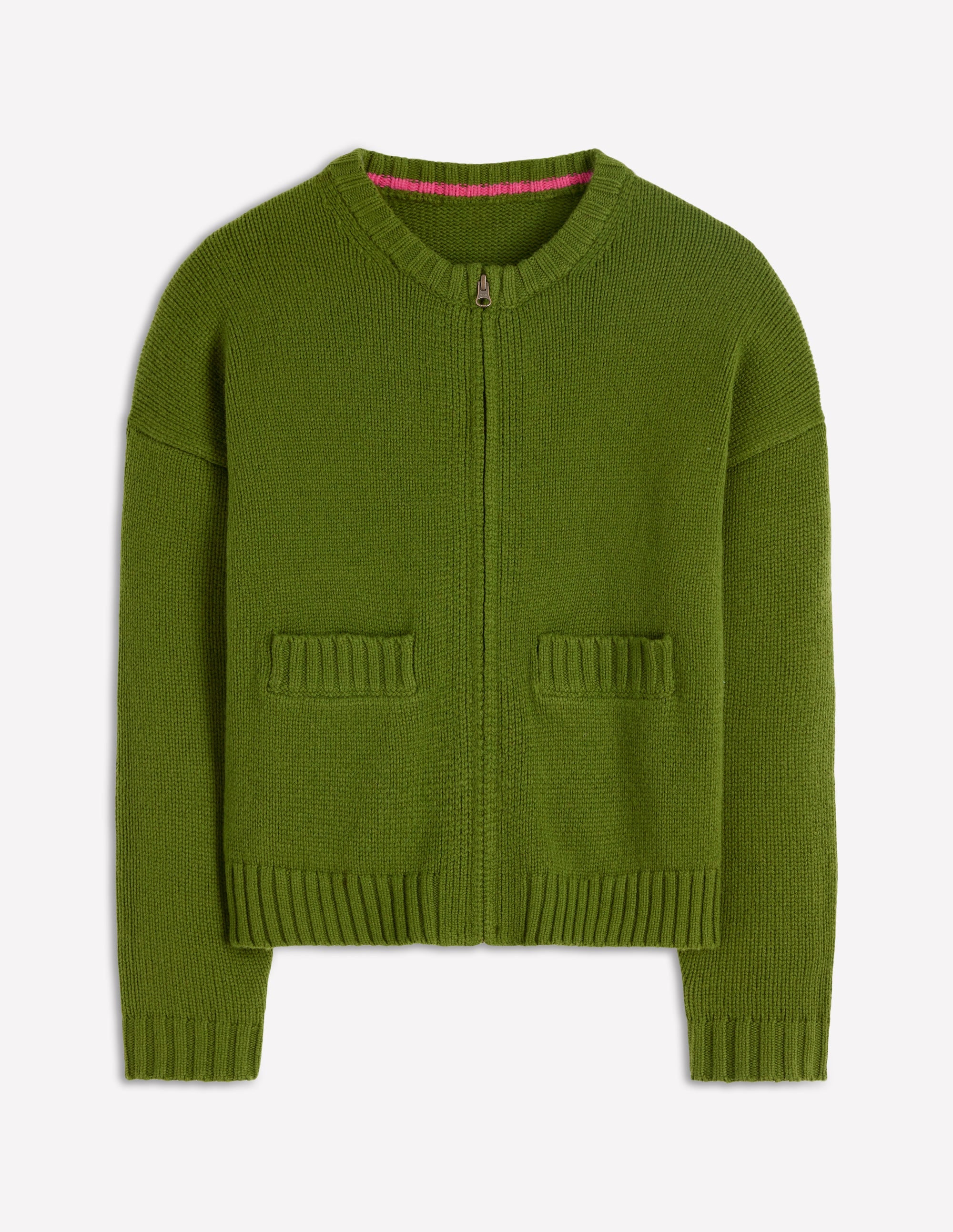 Maya Zip Up Jacket-Herb Garden - Image 5