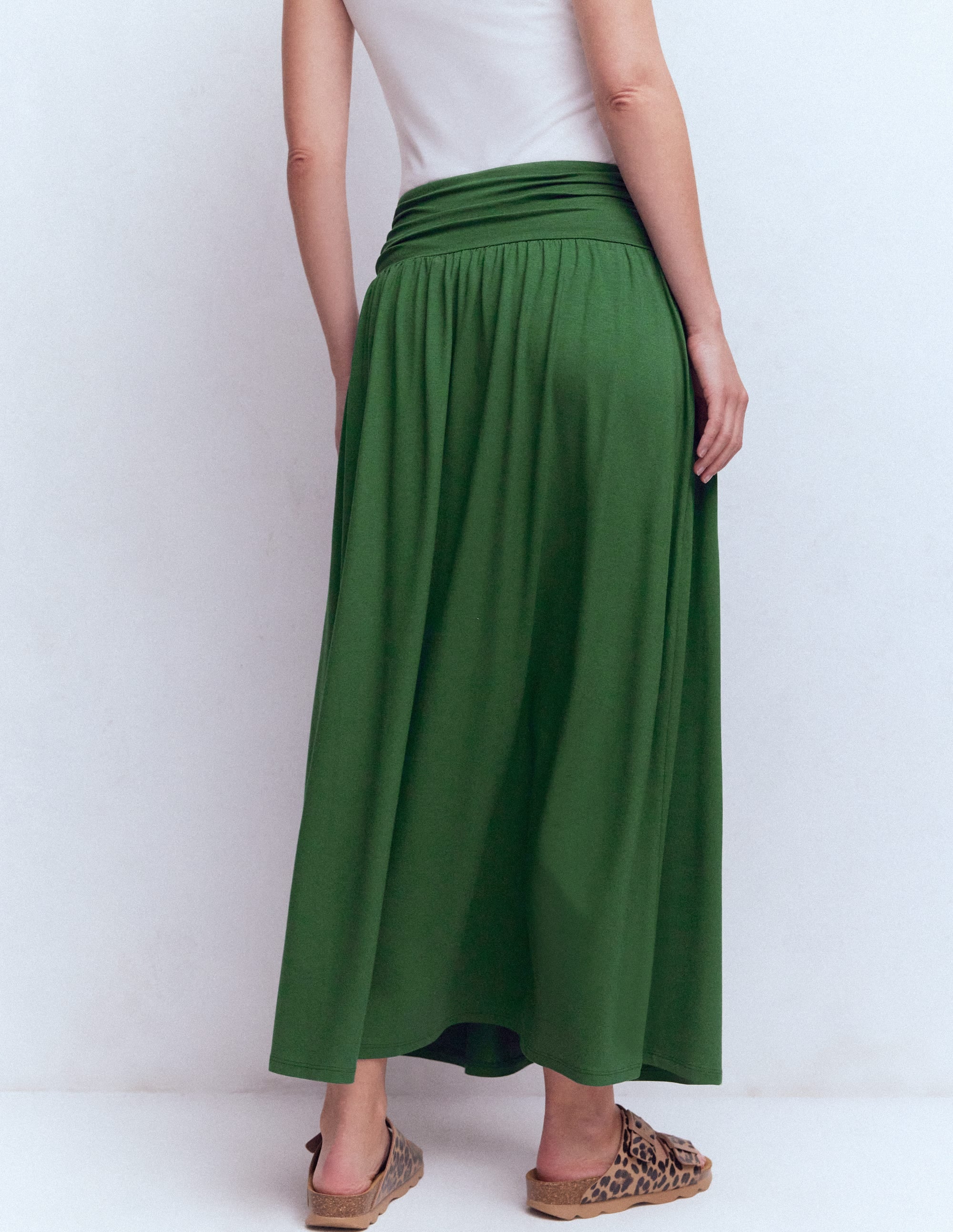 yo BIOTOP】Rayon Jersey right skirt 【公式通販】
