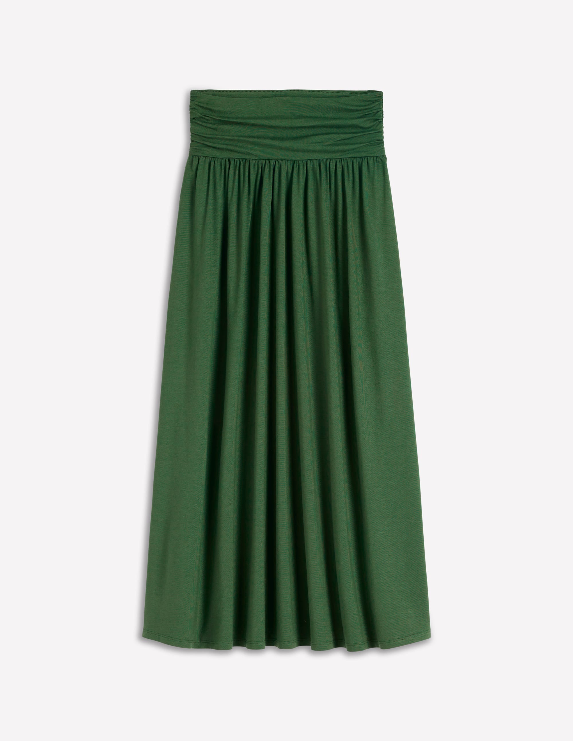 Rosaline Jersey Skirt - Hunter Green | Boden USA