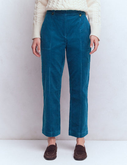 Pimlico Cord Pants-Indigo Blue-4