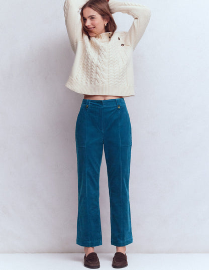 Pimlico Cord Pants-Indigo Blue-6