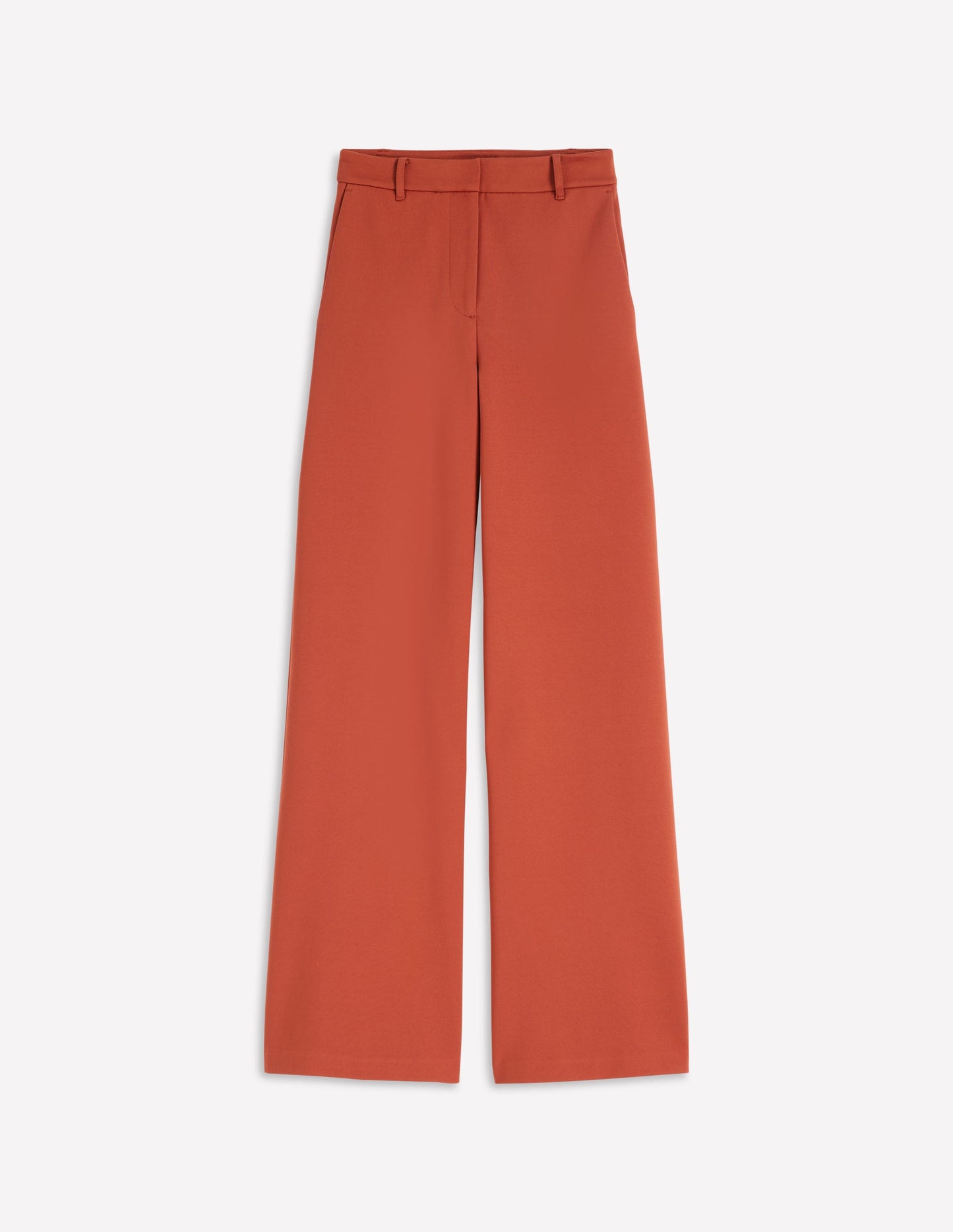 Belgravia Ponte Pants-Burnt Orange