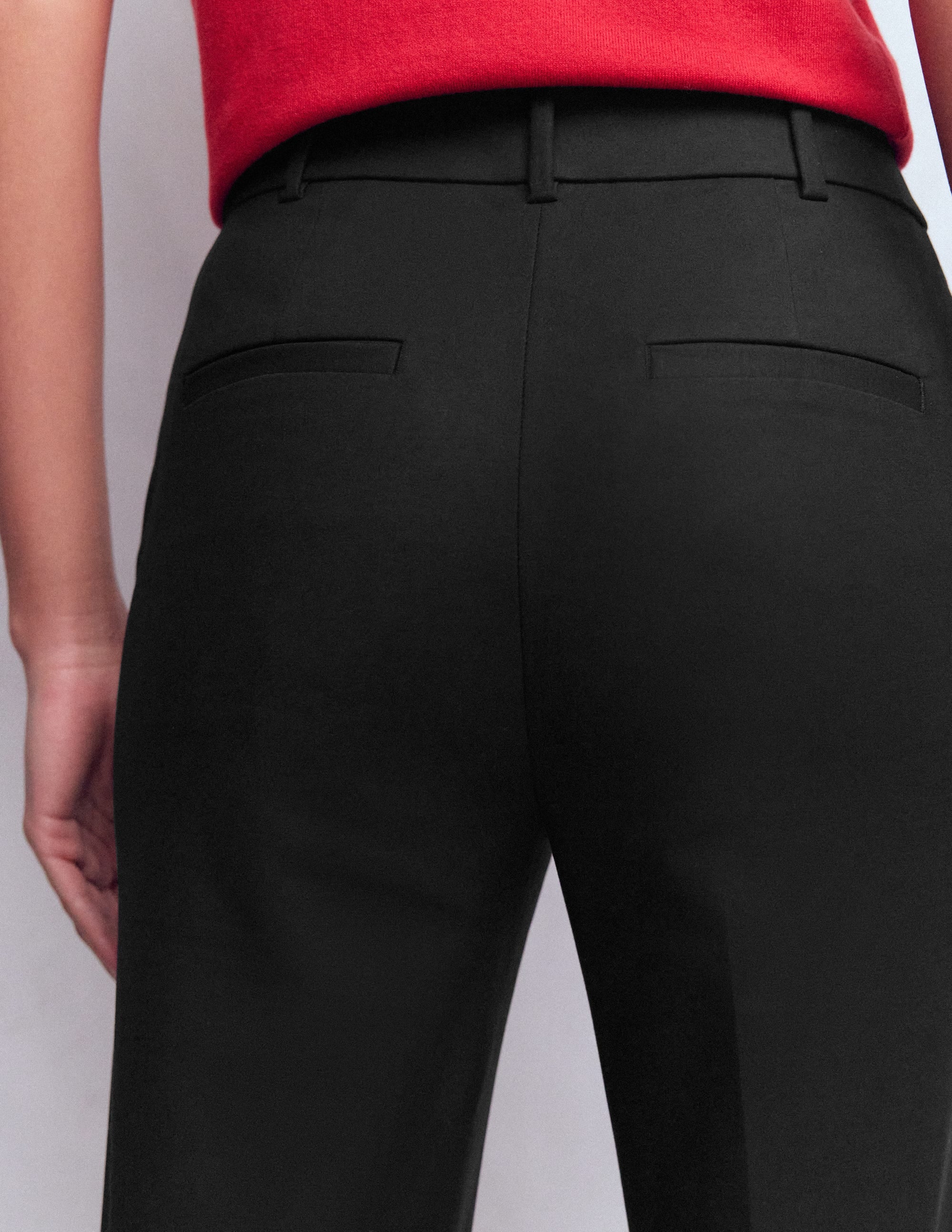 Canonbury 7/8 Pants-Black | Boden USA