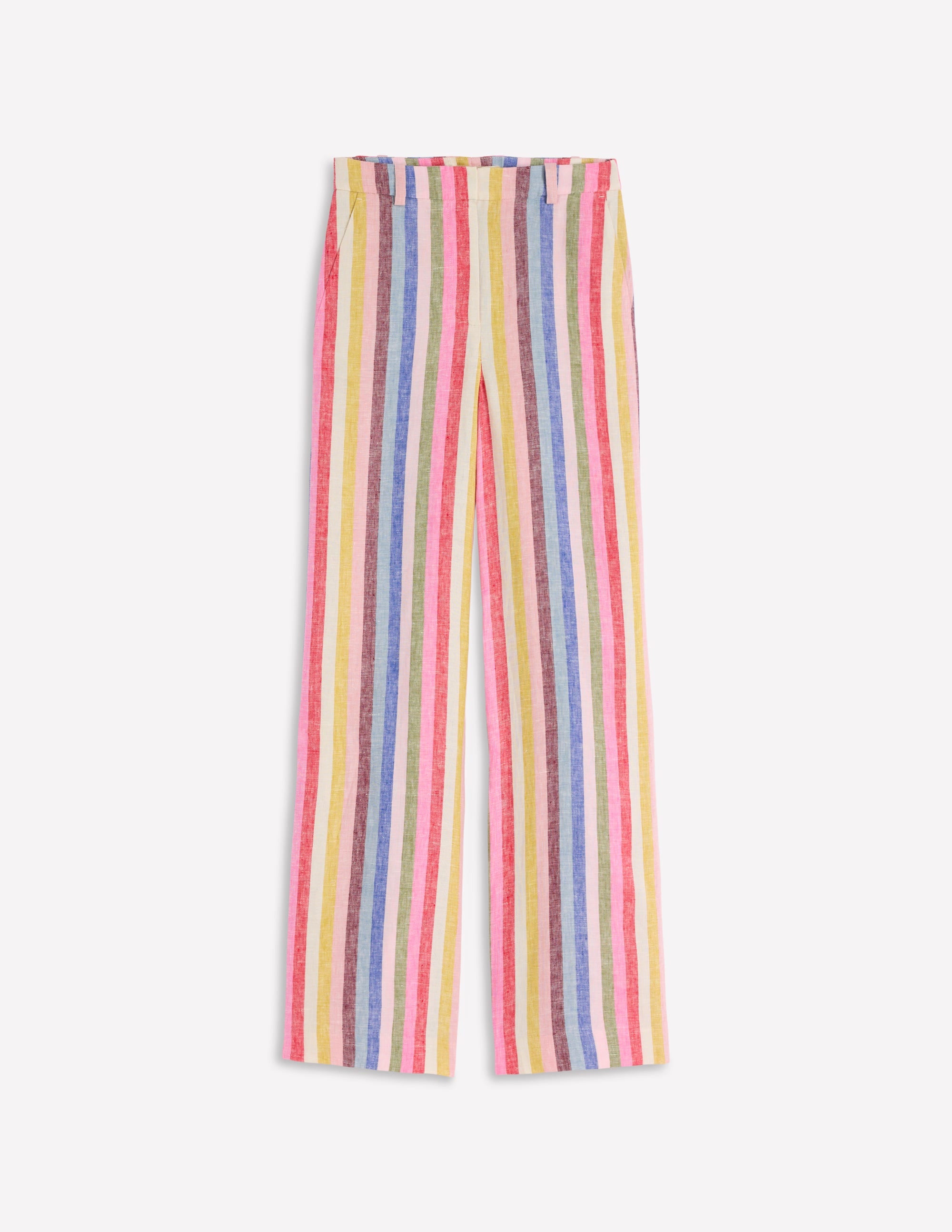 Belgravia Linen Pants-Multi Stripe - Image 7