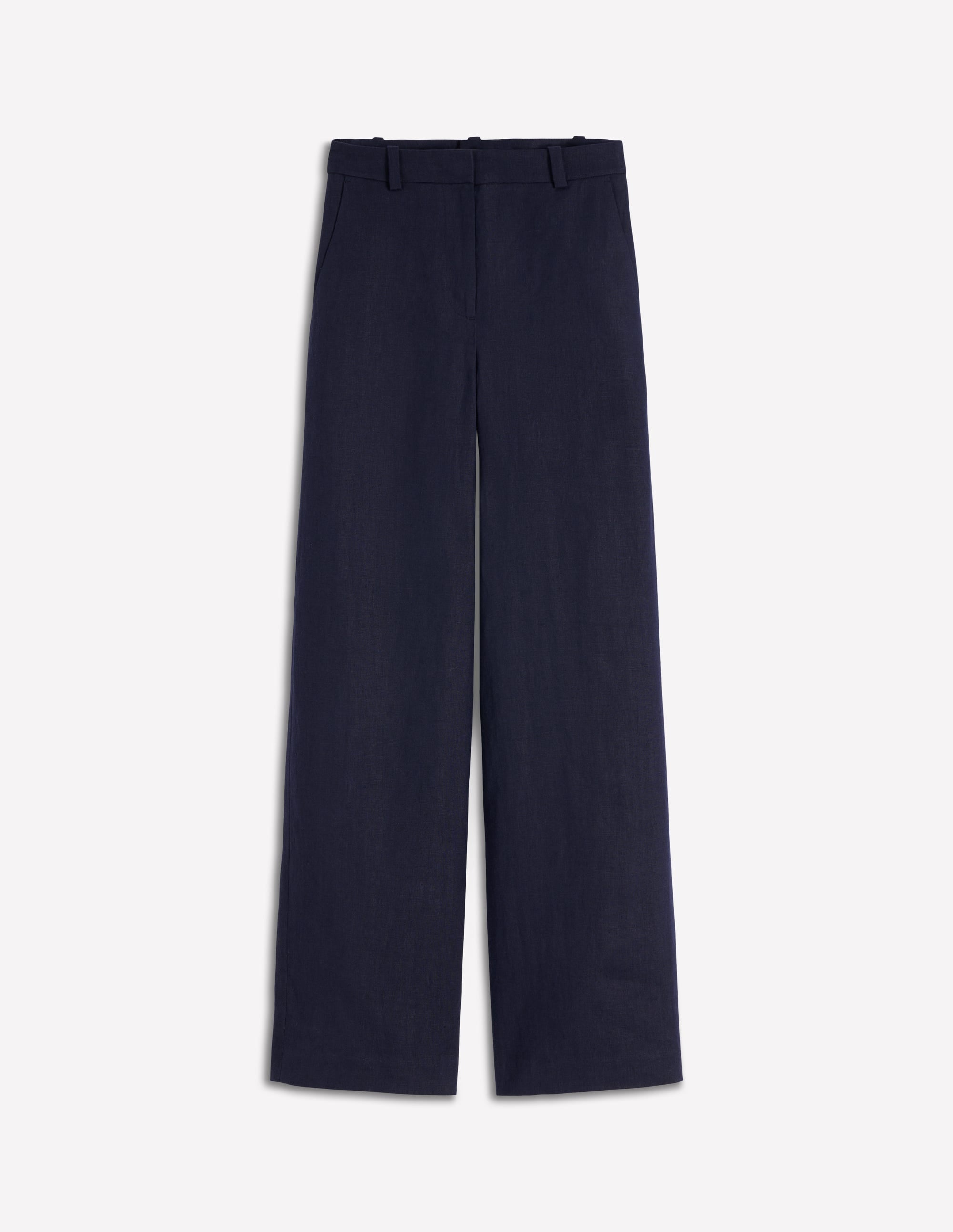 Belgravia Linen Pants-Navy - Image 6