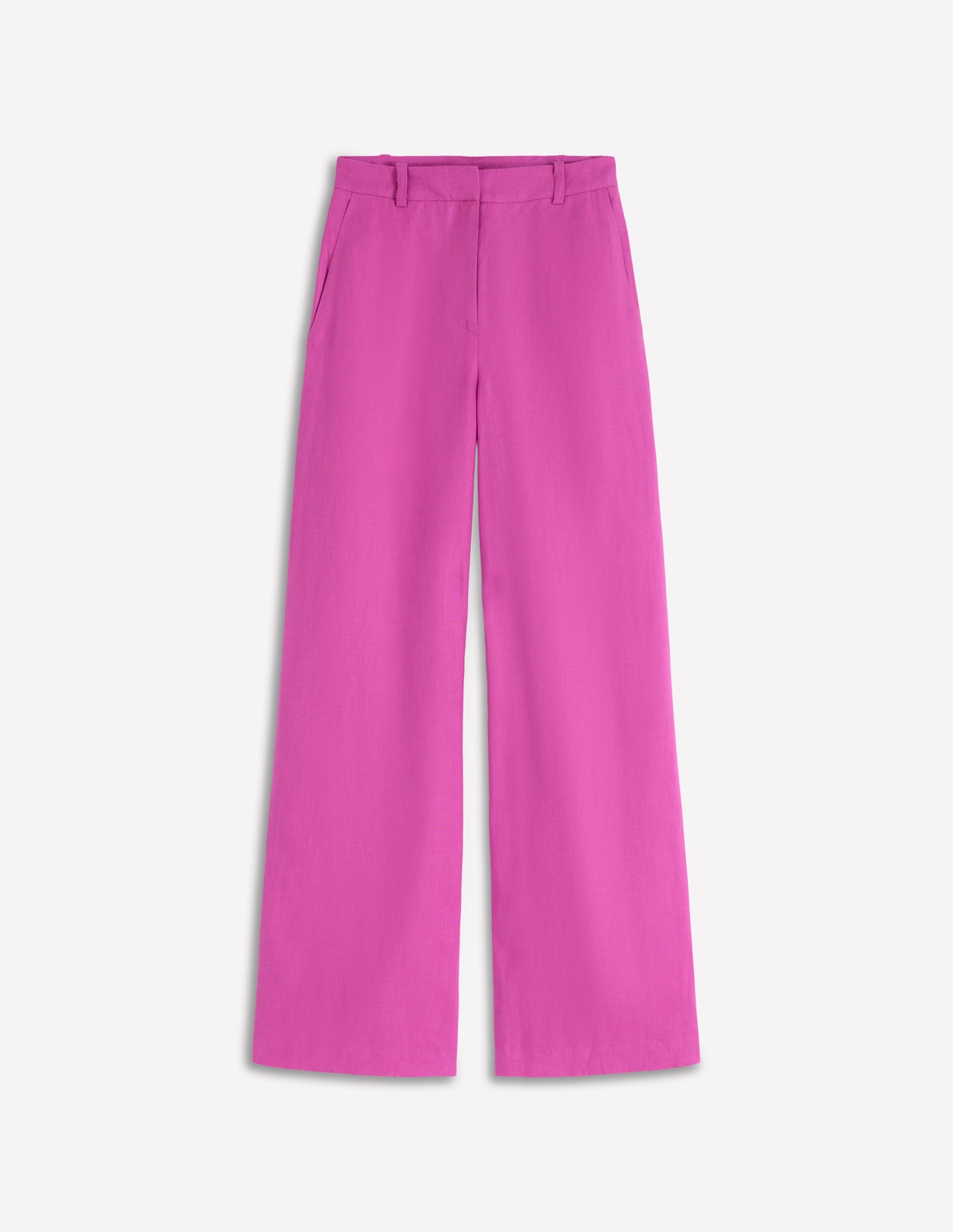 Belgravia Linen Pants - Passion Flower | Boden USA
