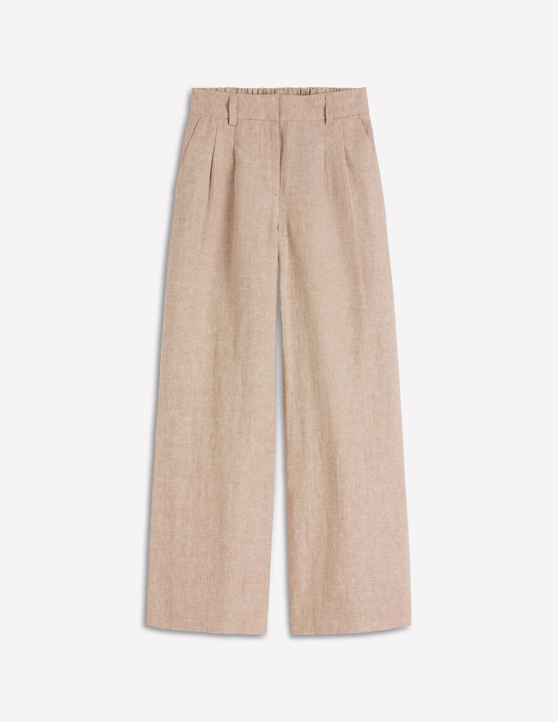 Kensington Linen Pants-Cappuccino Chambray-5