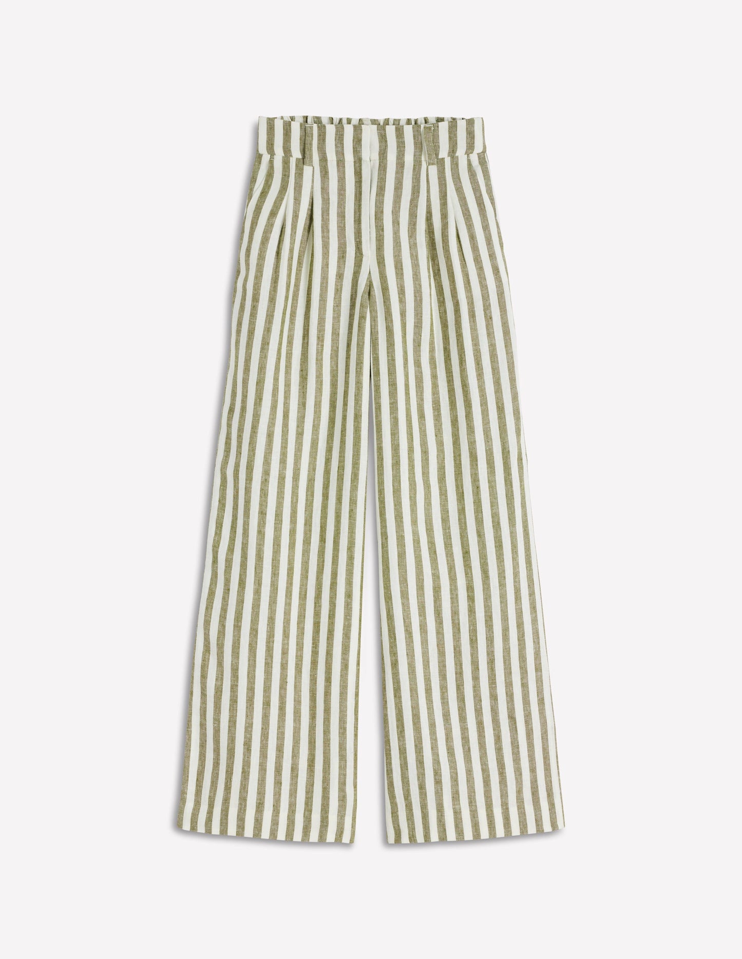 Kensington Linen Pants-Mayfly Stripe