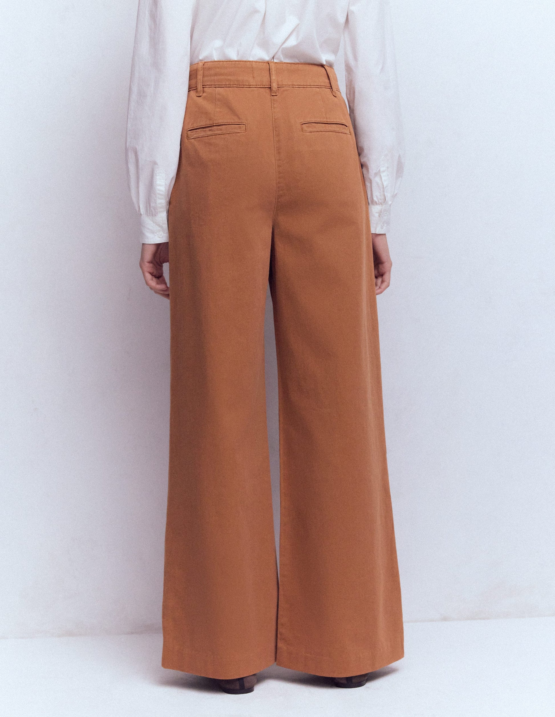 Kensington Wide Leg Pants-Ginger-3